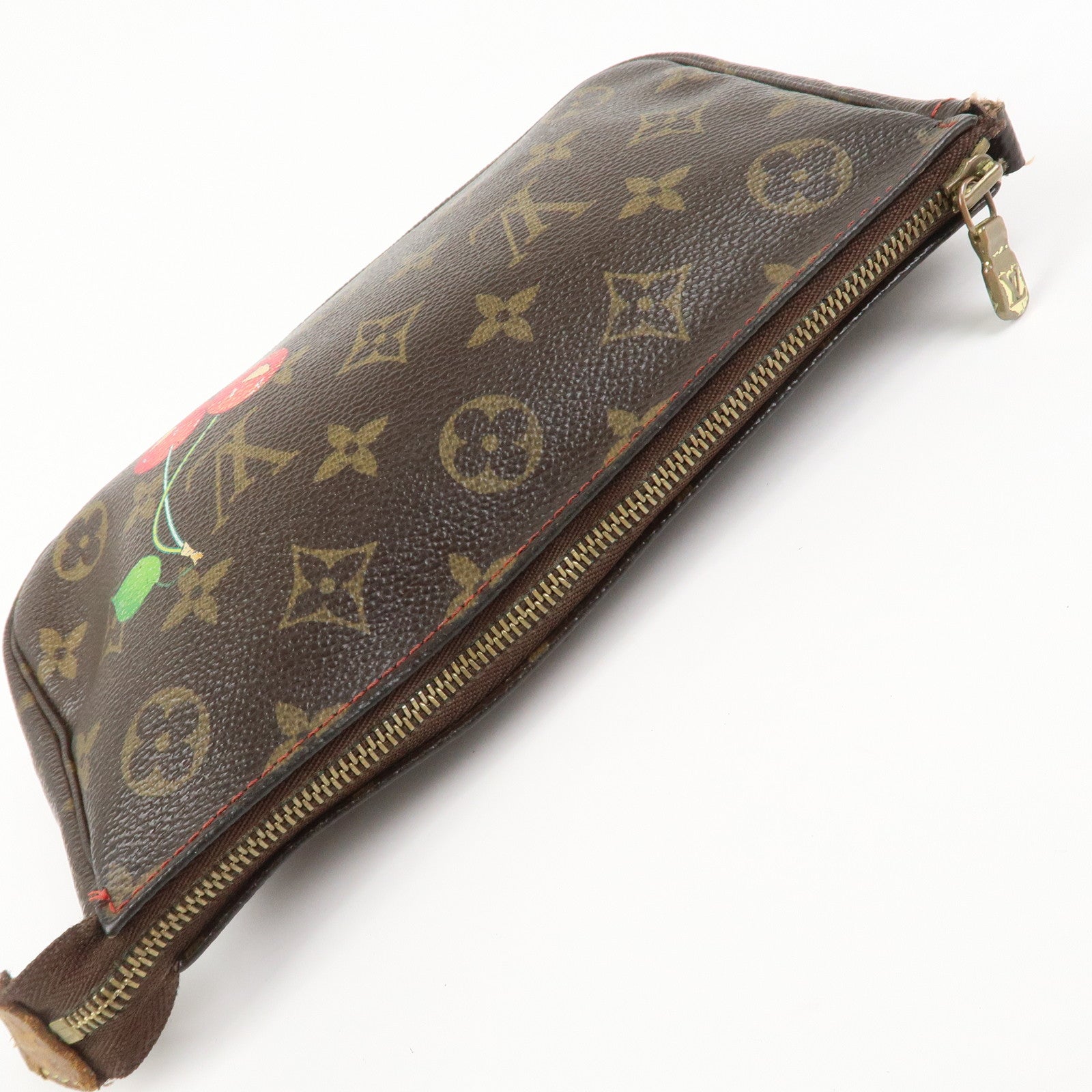 Louis Vuitton Monogram Cherry Pochette Accessoires Pouch M95008