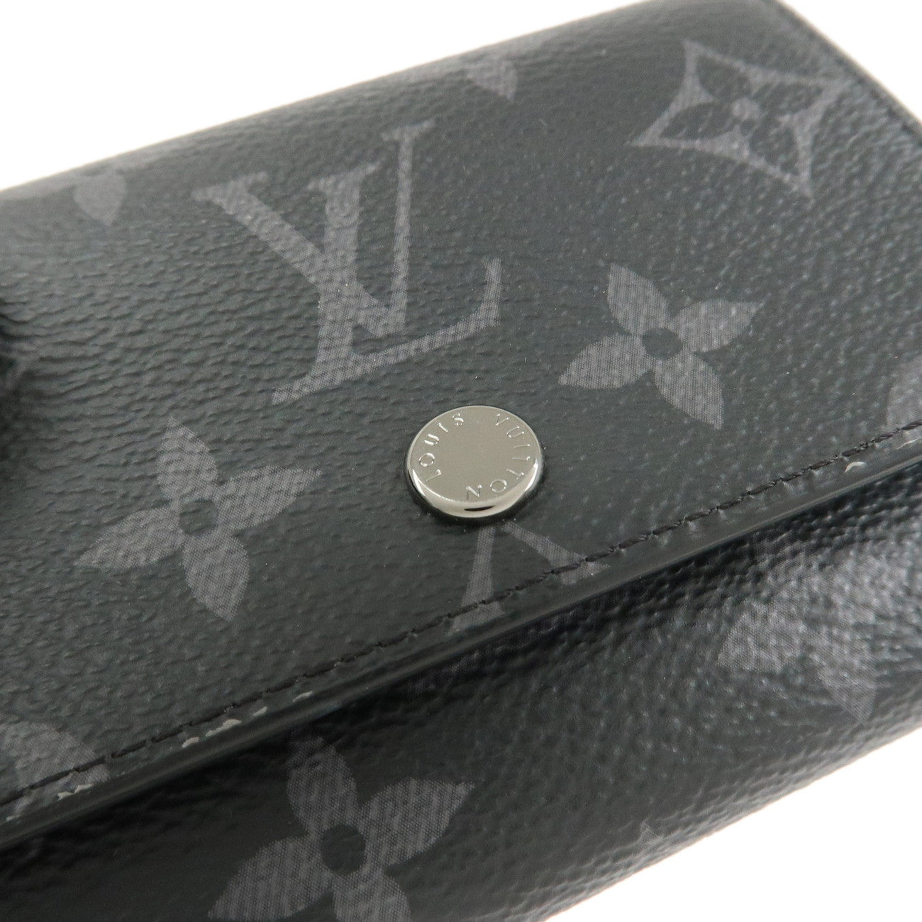 Louis Vuitton Monogram Eclipse Victor Compact Wallet M12598