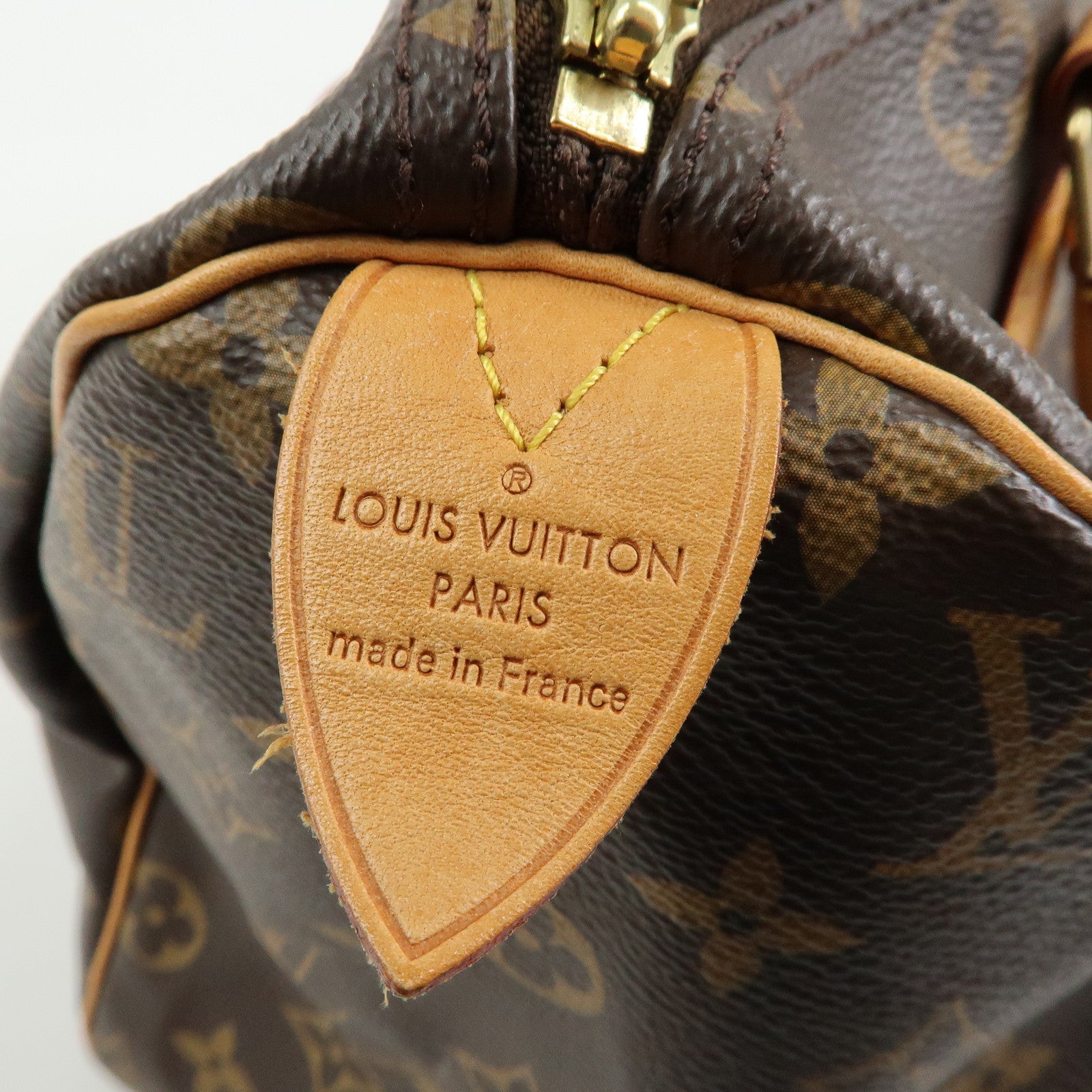 Louis Vuitton Monogram Speedy 30 Boston Bag Hand Bag Brown M41108