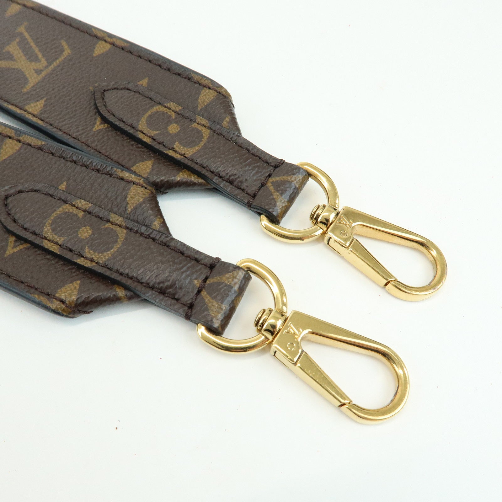 Louis Vuitton Monogram Canvas Calf Leather Shoulder Strap J02288