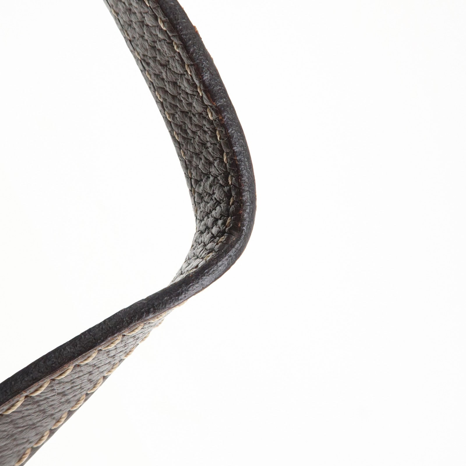 GUCCI Abbey GG Canvas Leather Tote Bag Hand Bag Beige Brown 141470 Used