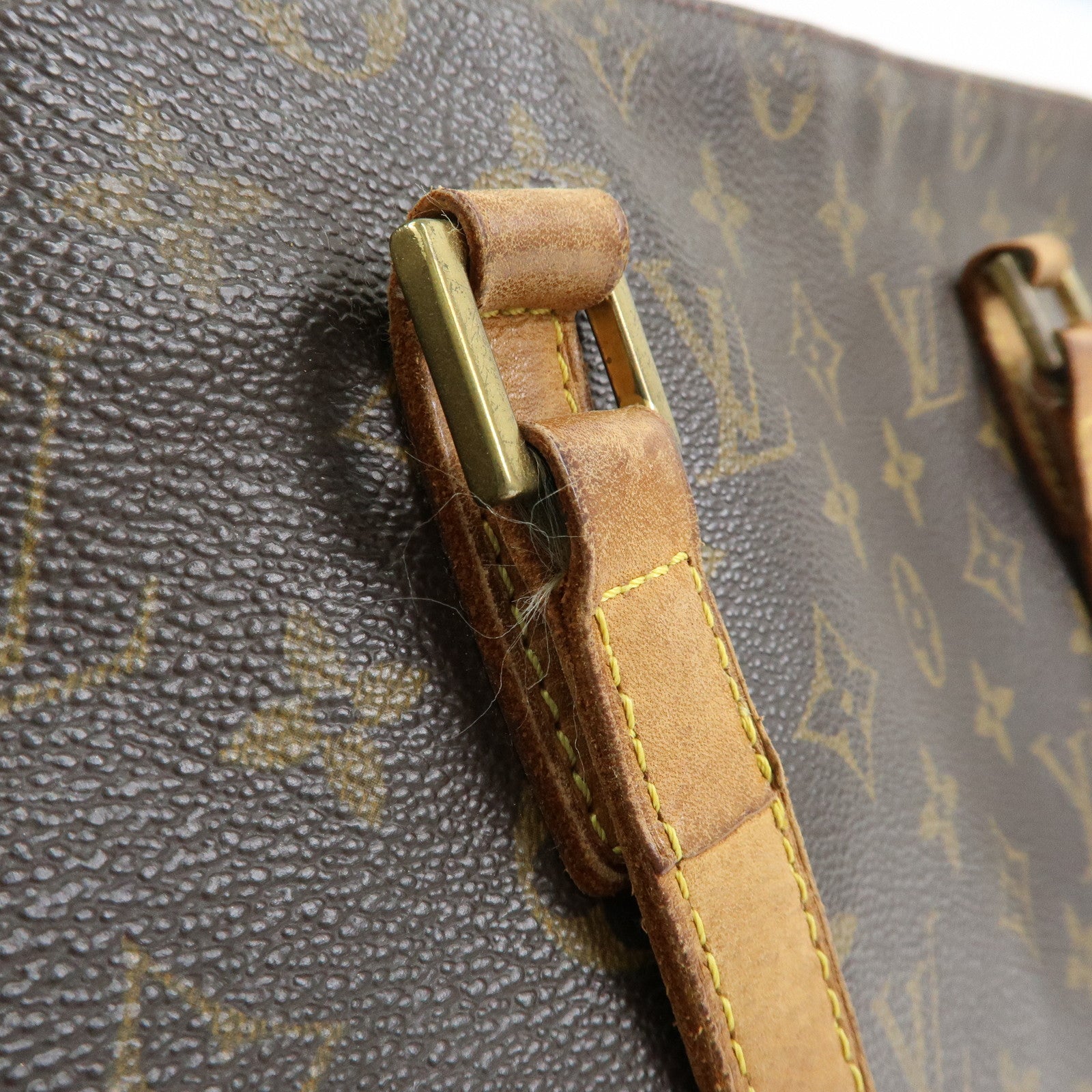 Louis Vuitton Monogram Cabas Mezzo Tote Bag Shoulder Bag M51151