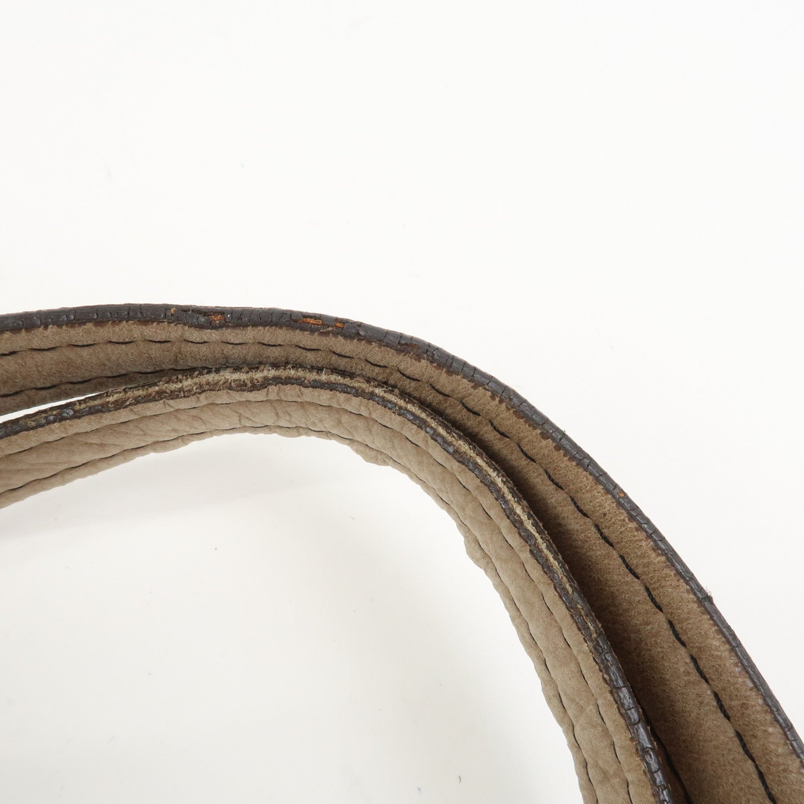 LOEWE Anagram Bolso Leather 2Way Bag Shoulder Bag Light Brown