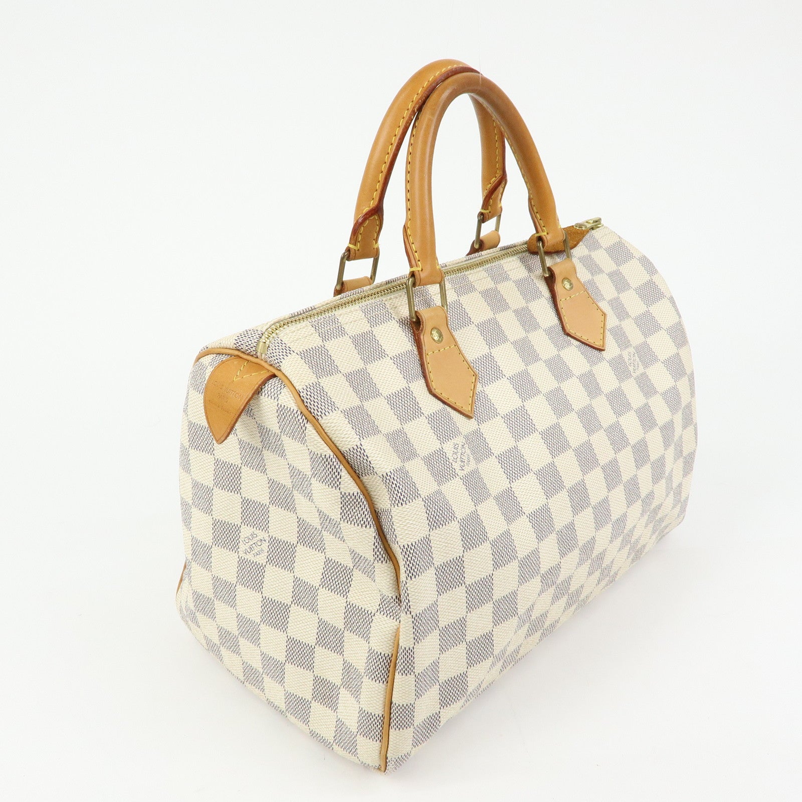 Louis Vuitton Damier Azur Speedy 30 Boston Bag Hand Bag N41533