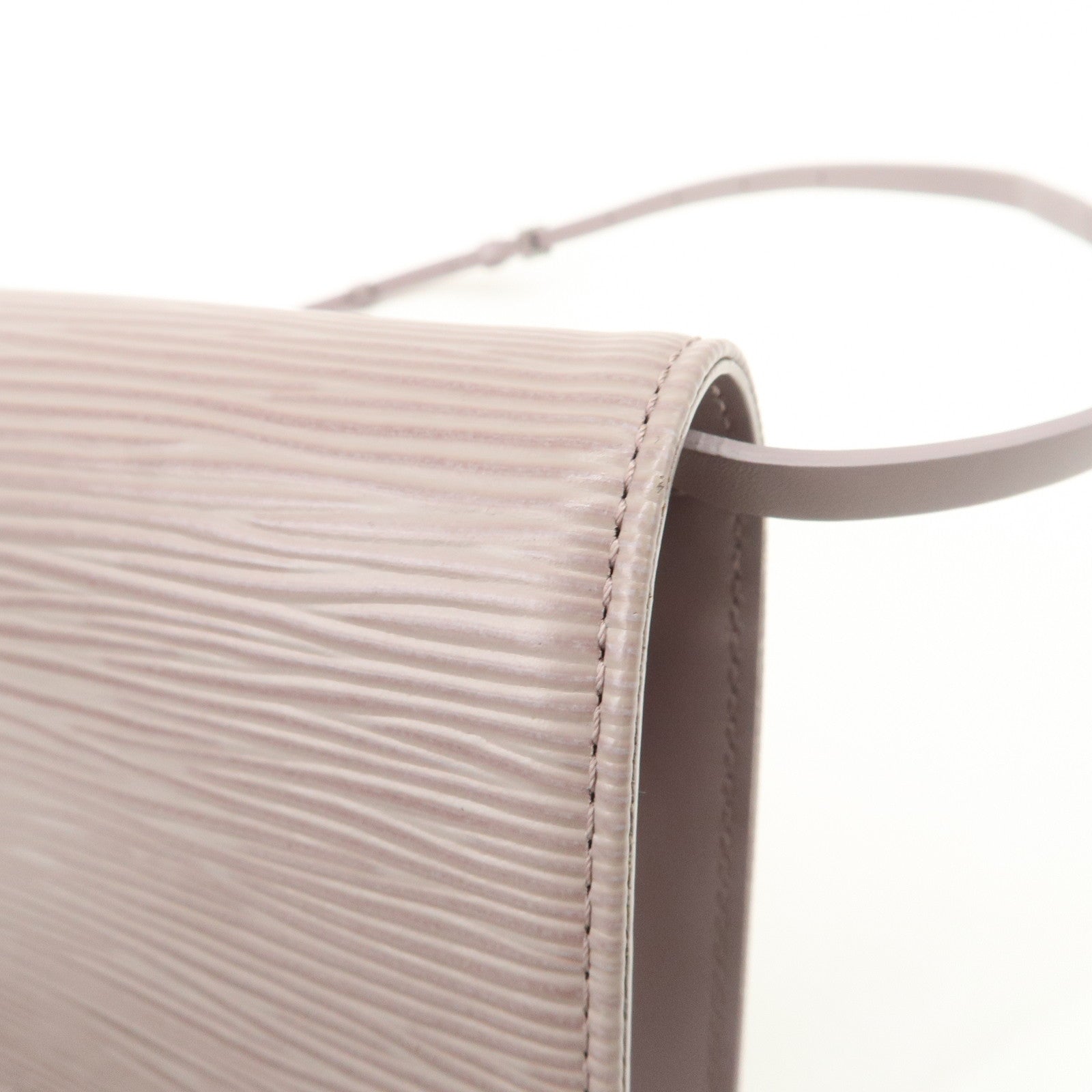 Louis Vuitton Epi Honfleur Hand Bag Shoulder Bag Lilac M5273B Used