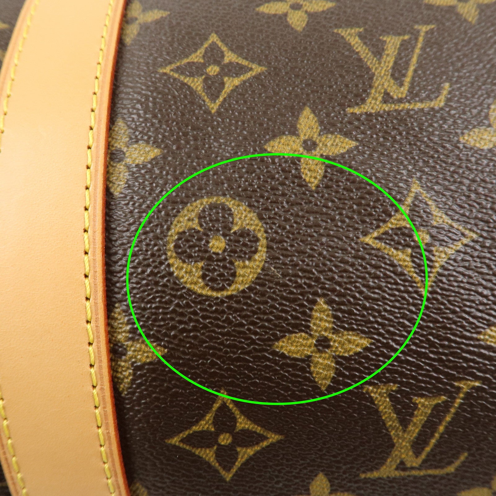 Louis Vuitton Monogram Keep All Bandouliere 60 Boston Bag M41412