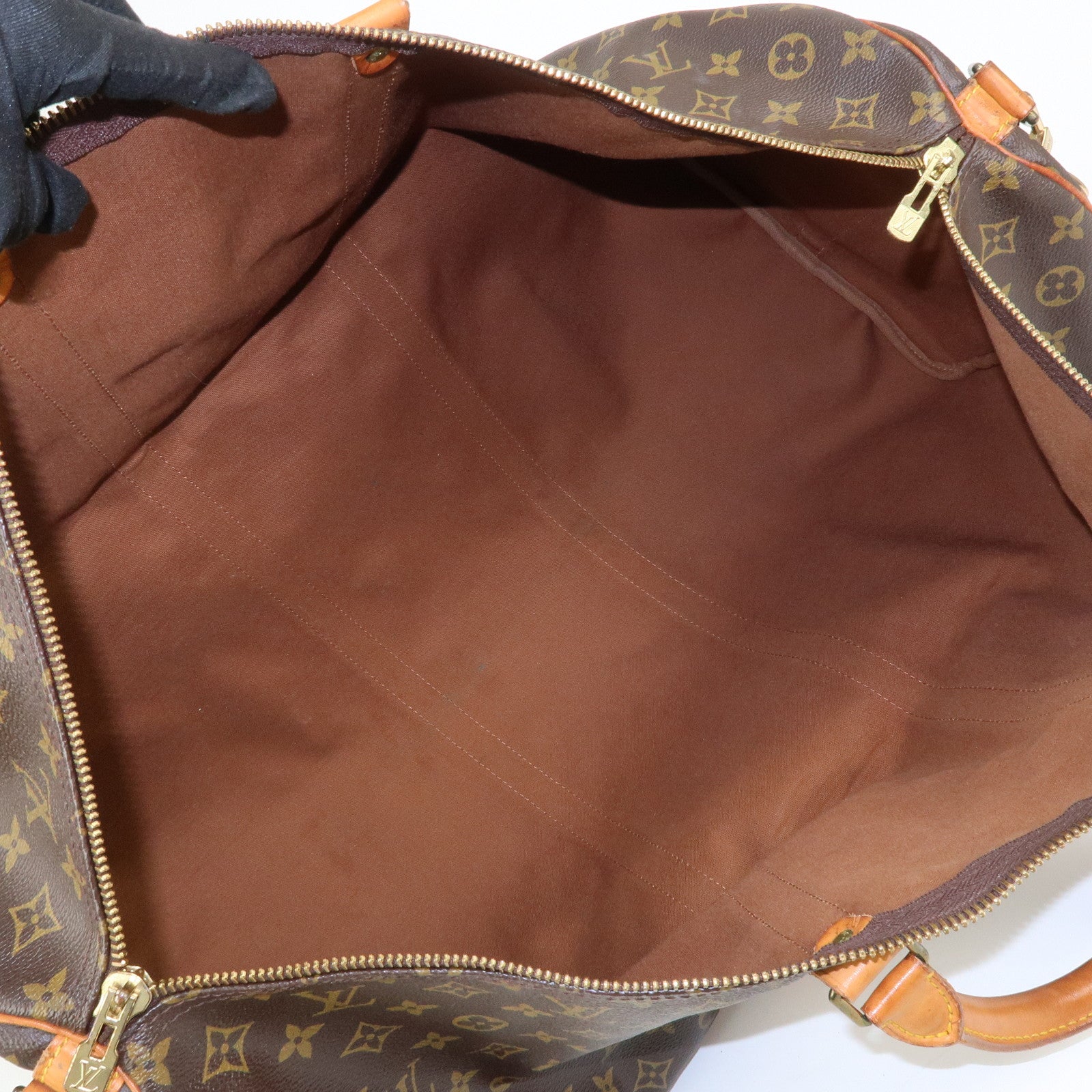 Louis Vuitton Monogram Keep All Bandouliere 60 Boston Bag M41412