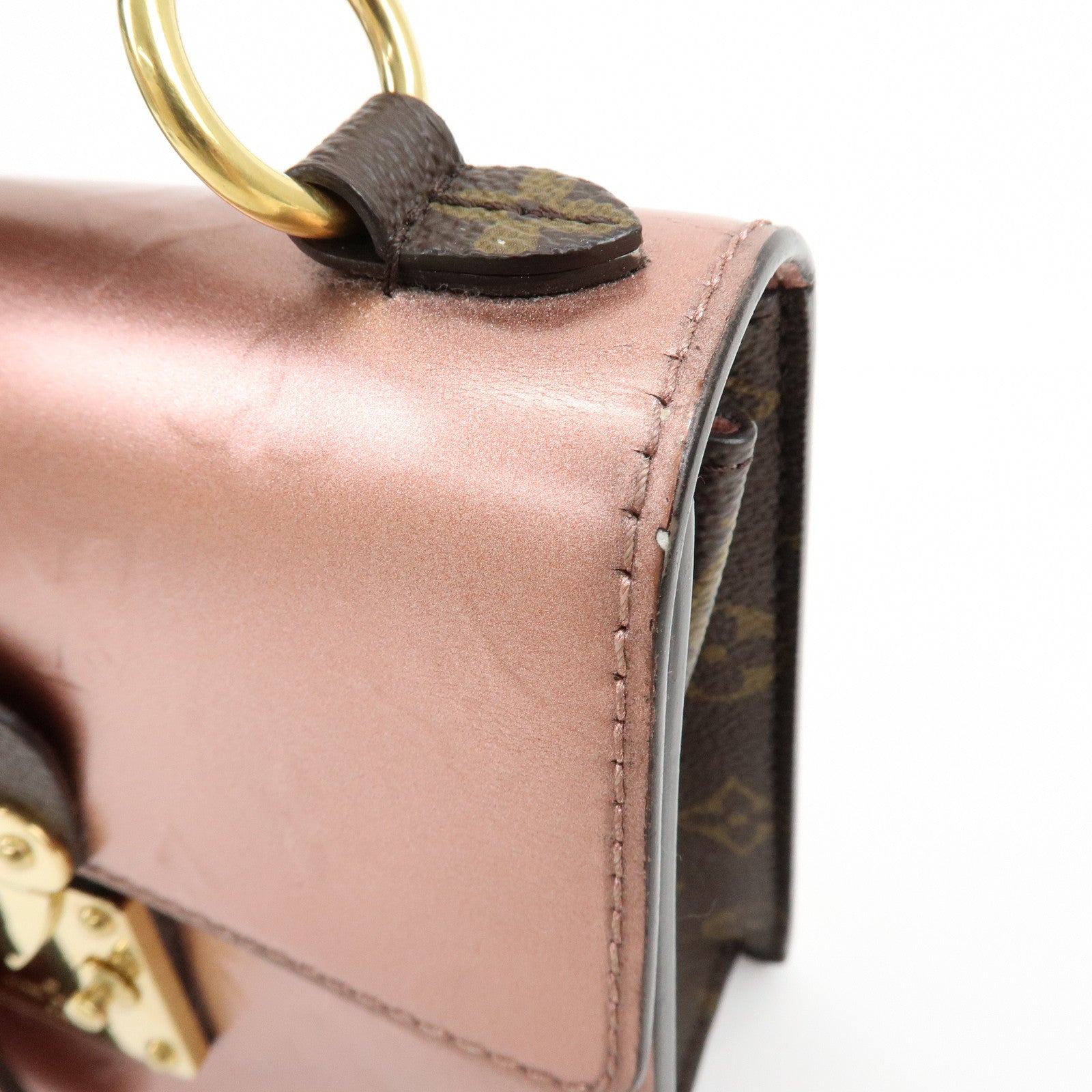 Louis Vuitton Monogram Vernis Spring Street 2Way Hand Bag M90568