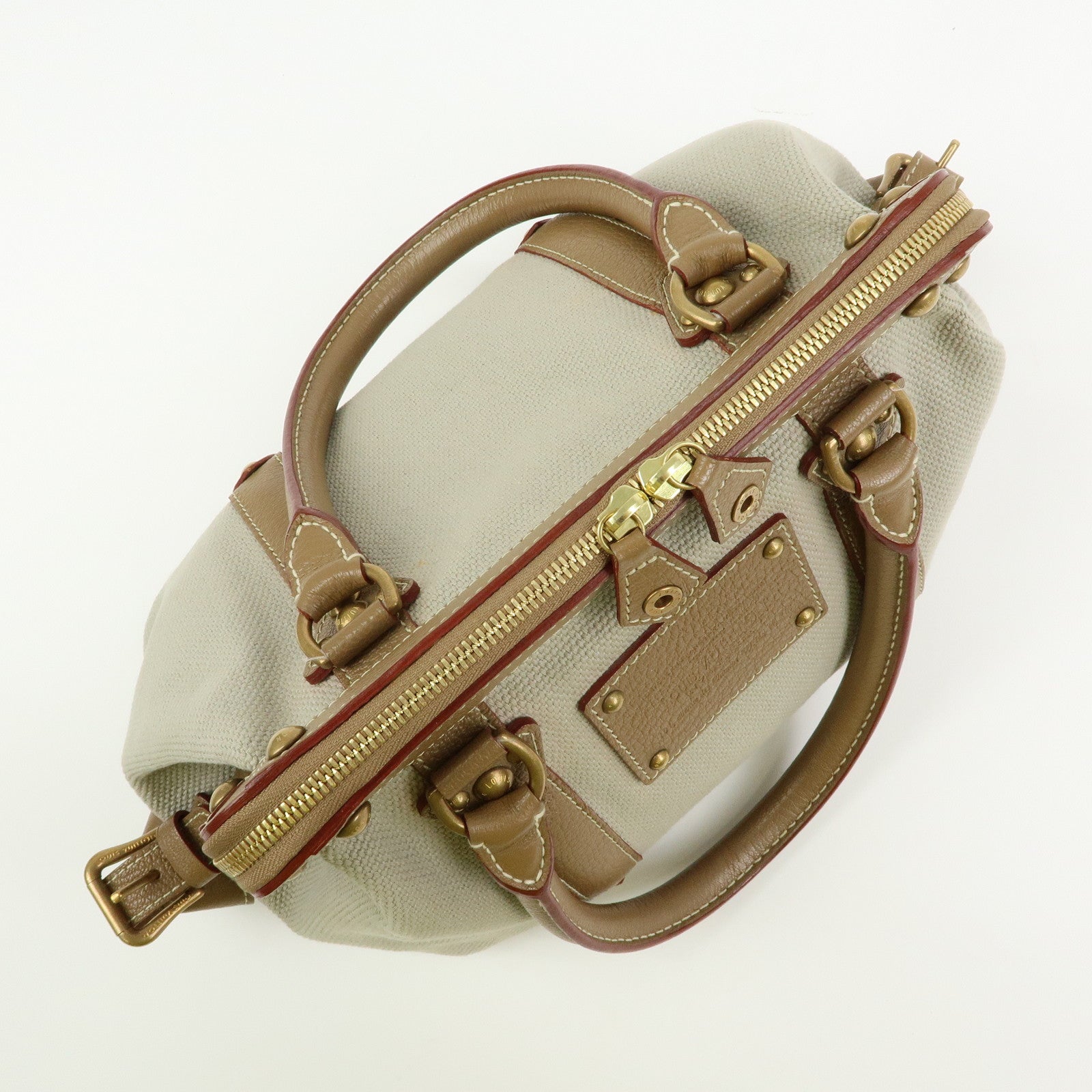 Louis Vuitton Toile Trianon Sac de Nuit MM Canvas Hand Bag M48826