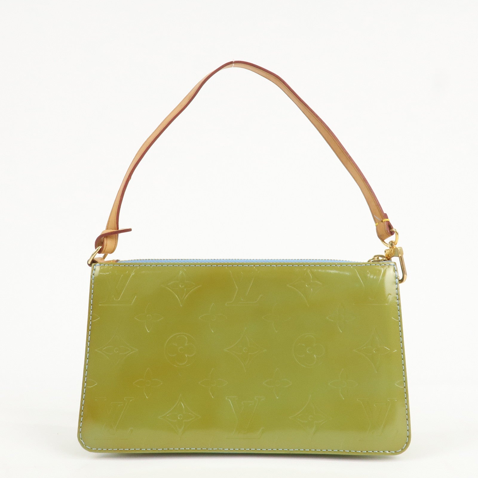 Louis Vuitton Monogram Vernis Lexington Hand Bag Baby Blue M91011