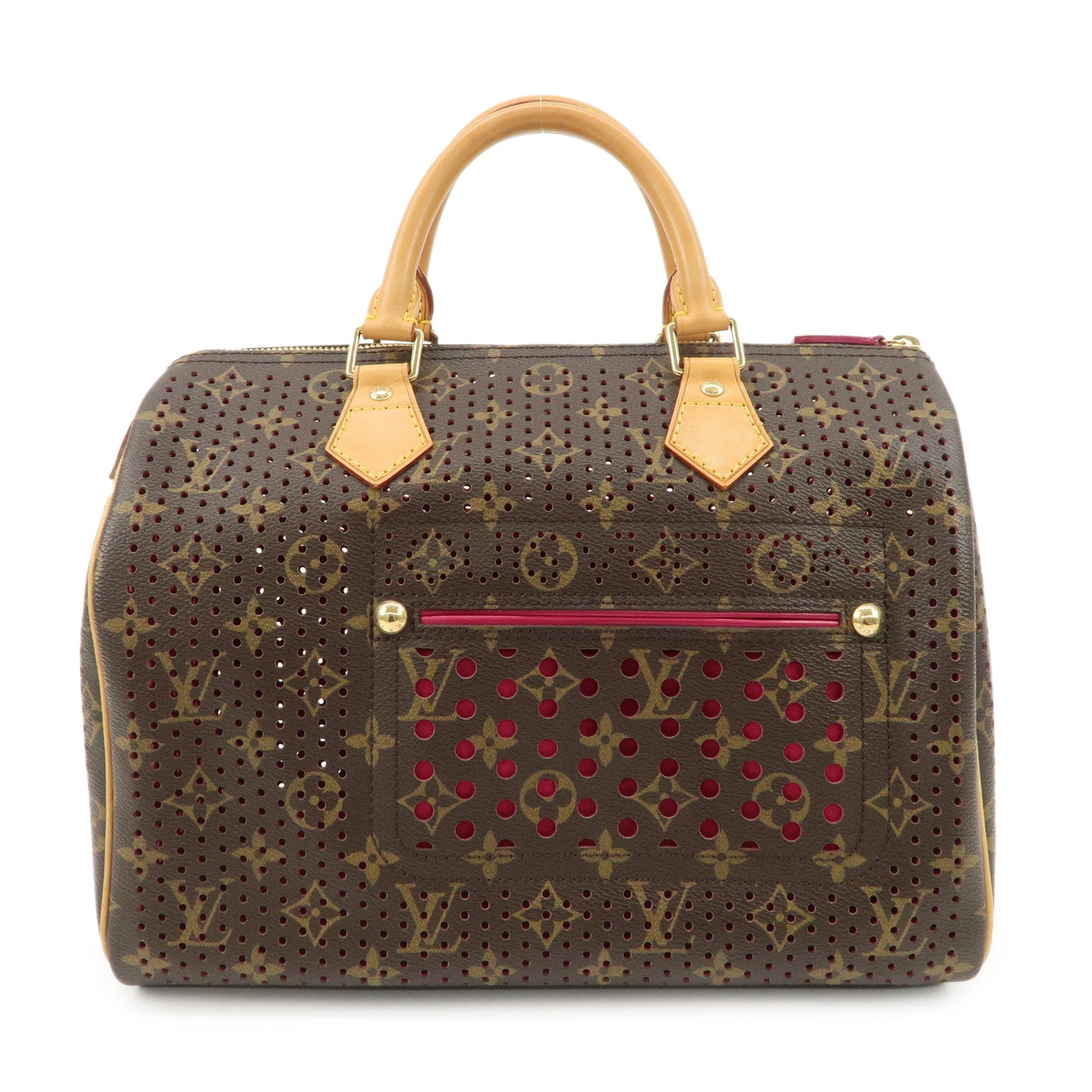 Louis Vuitton Monogram Perforated Speedy 30 Boston Bag M95180