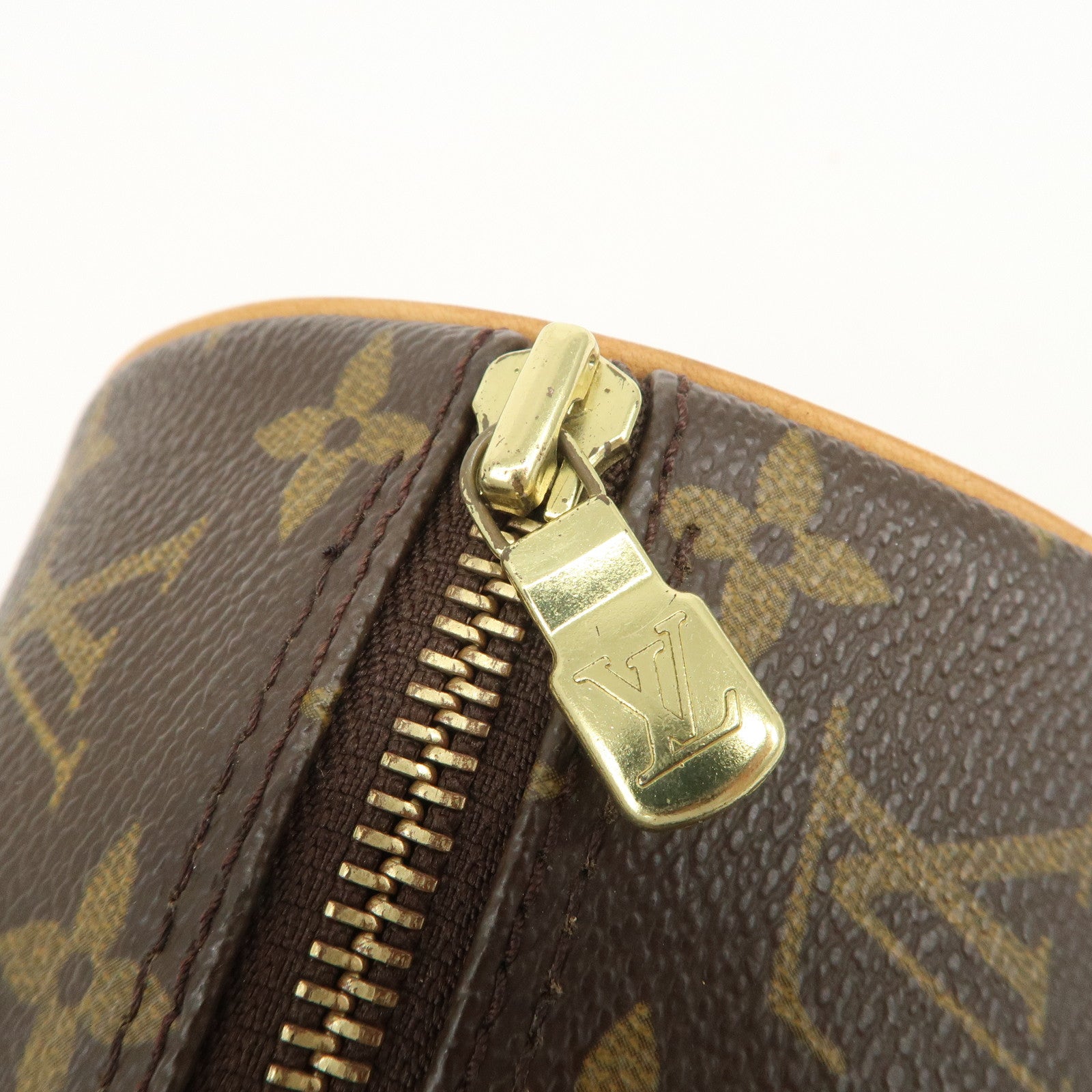 Louis Vuitton Monogram Papillon 30 Hand Bag New Style Brown M51385