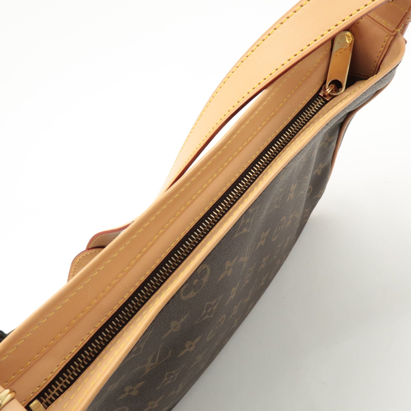 Louis Vuitton Monogram Hudson GM Shoulder Bag Brown M40045 Used