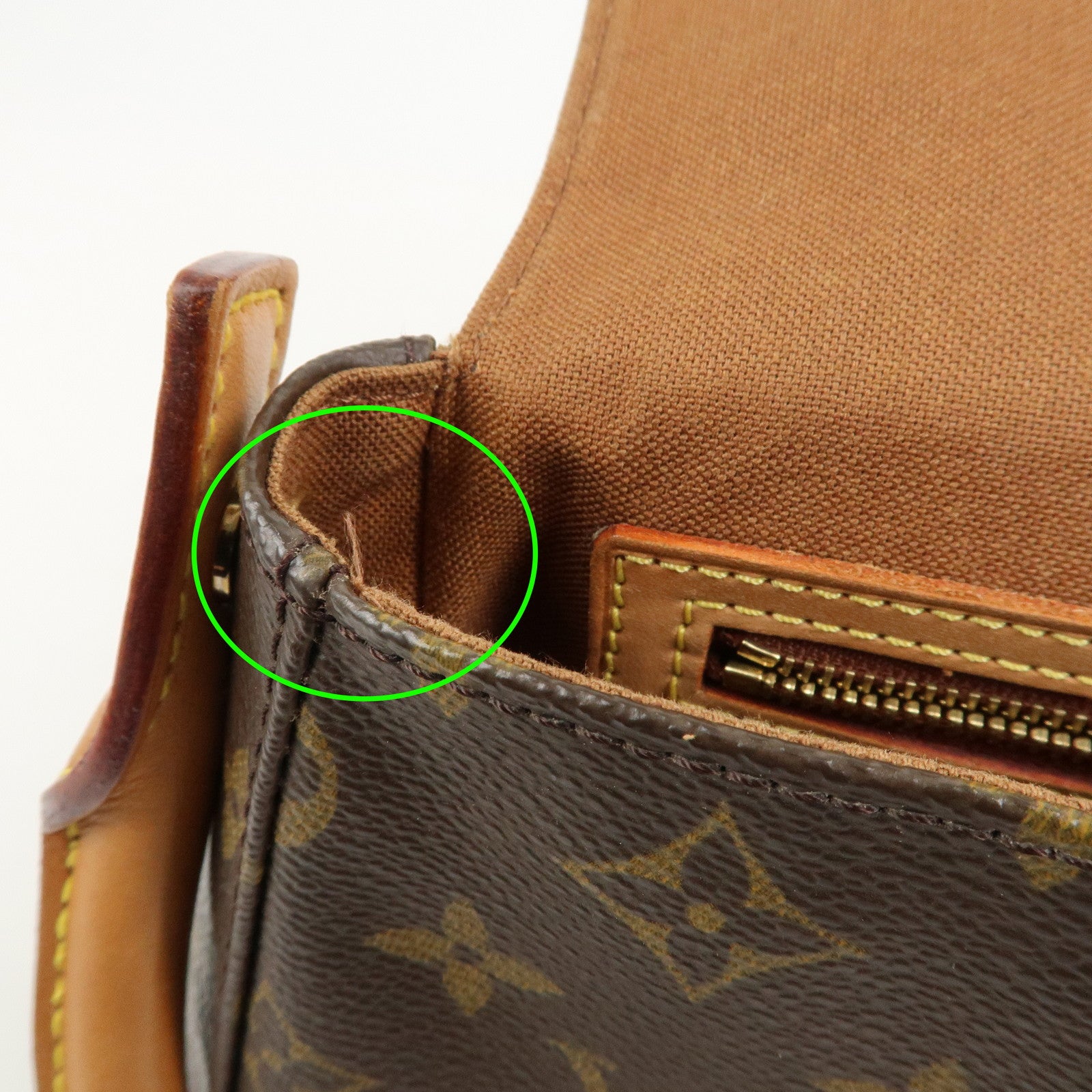 Louis Vuitton Monogram Mini Looping Shoulder Bag Brown M51147