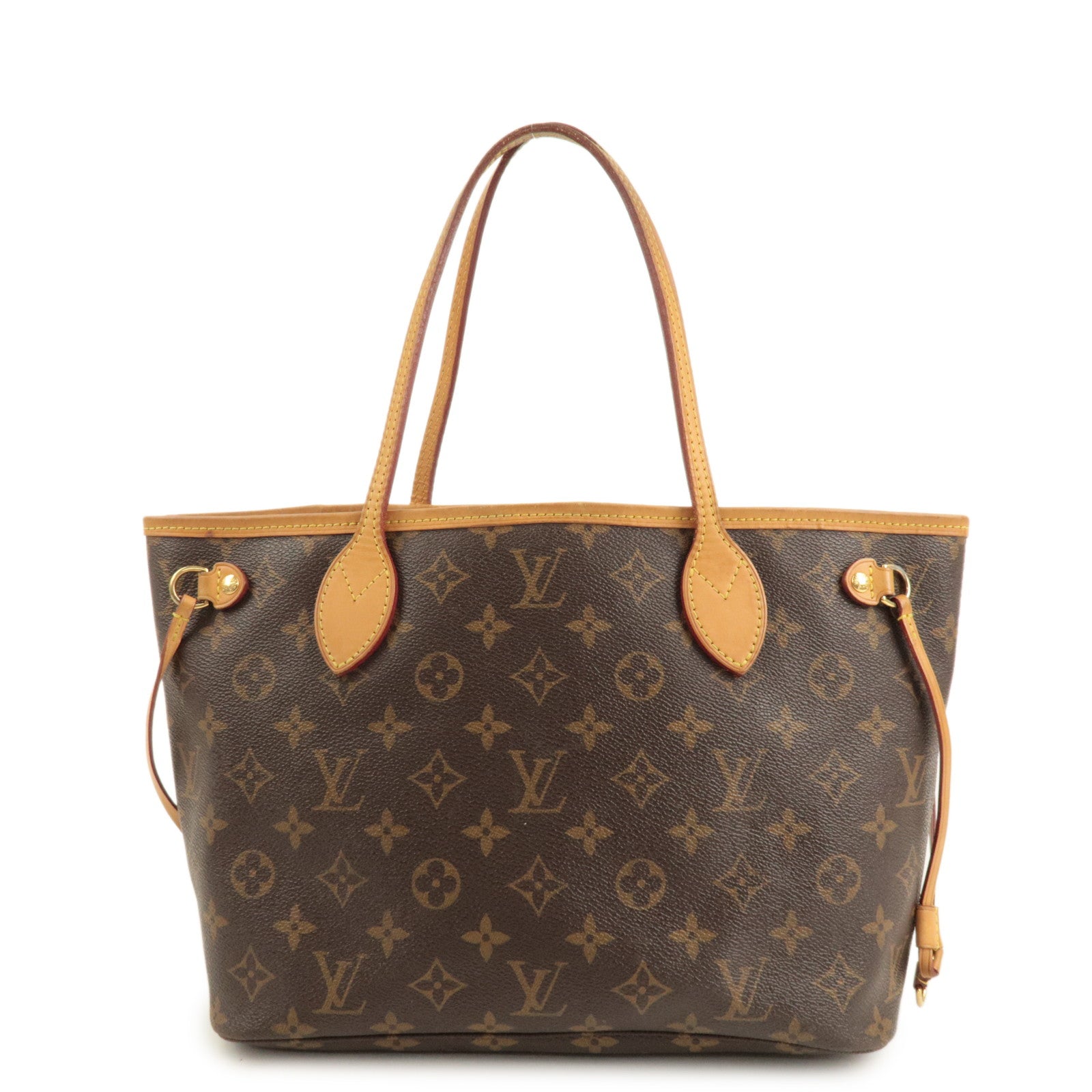 Louis Vuitton Monogram Neverfull PM Tote Bag Brown M41245 Used