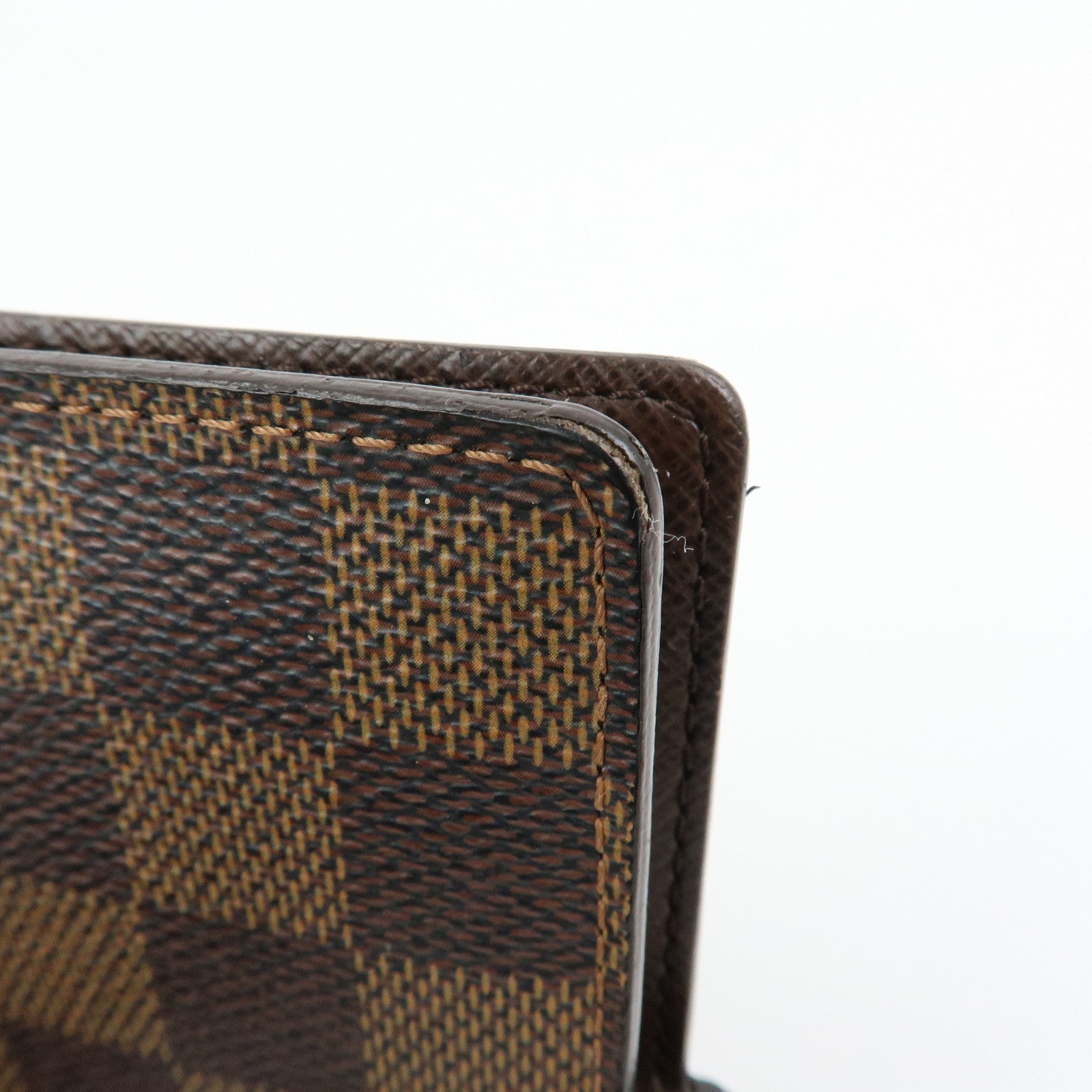 Louis Vuitton Damier Agenda PM Planner Cover Brown R20700