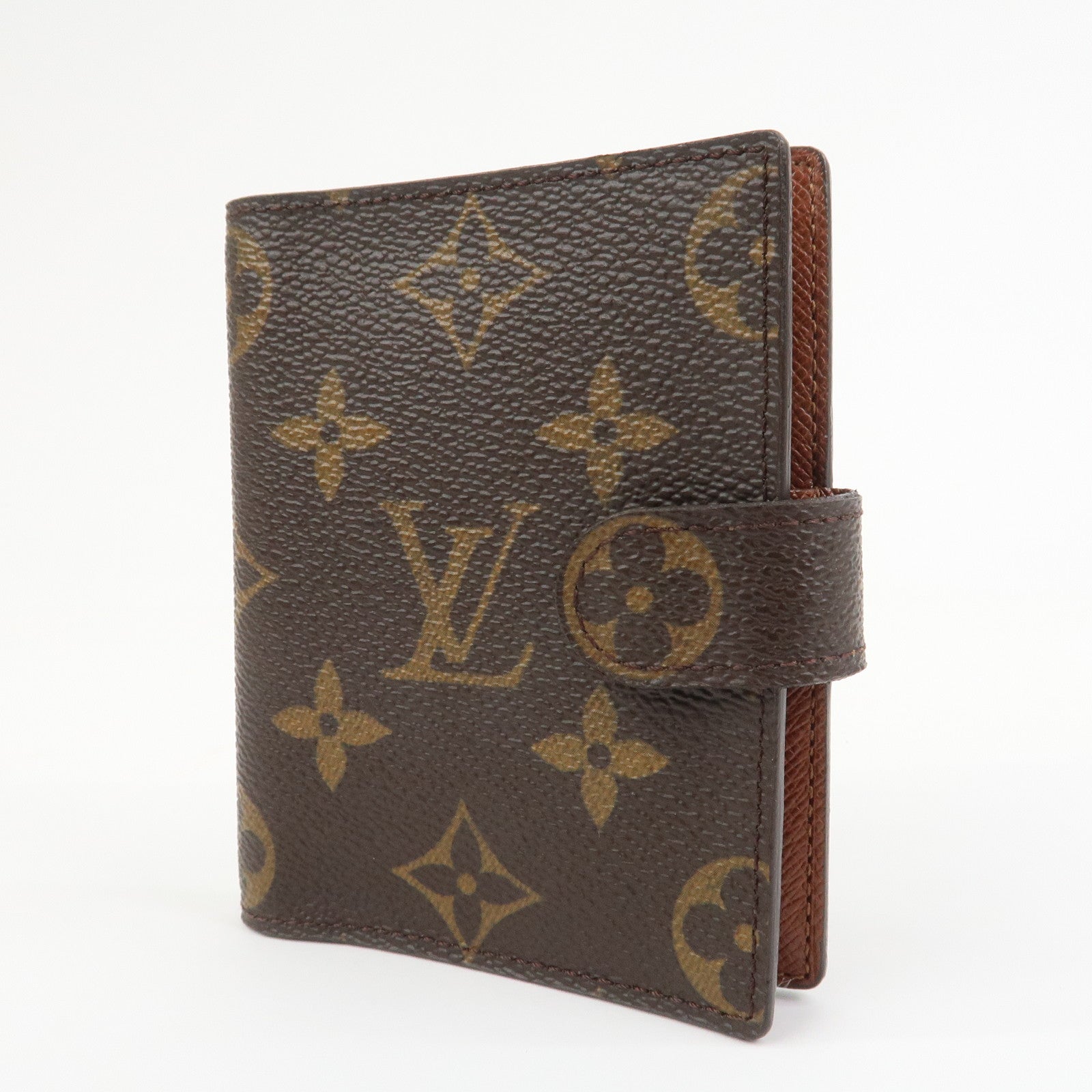 Louis Vuitton Monogram Agenda Mini Planner Cover Brown R20007