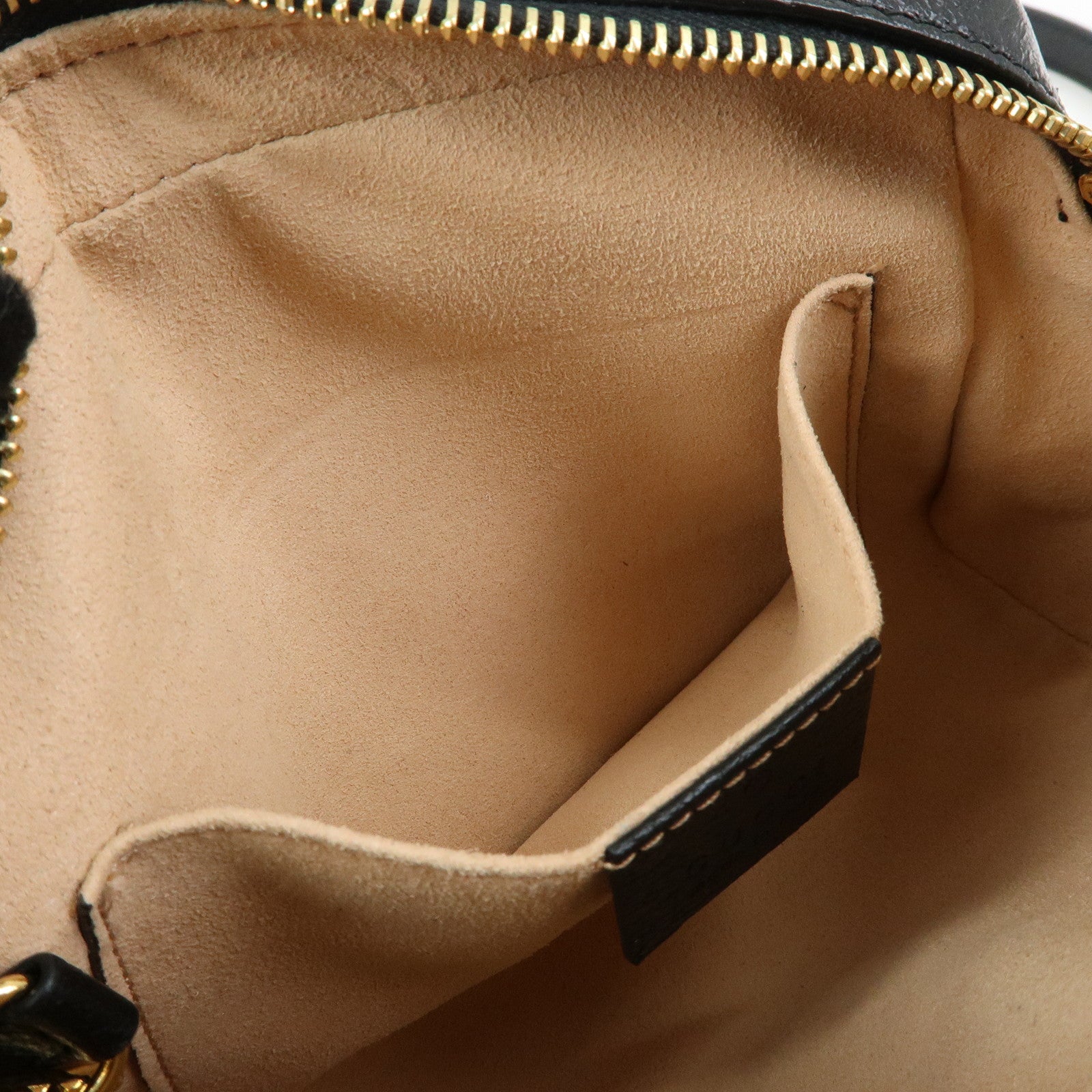 GUCCI Ophidia Sherry Leather Shoulder Crossbody Bag Black 517350