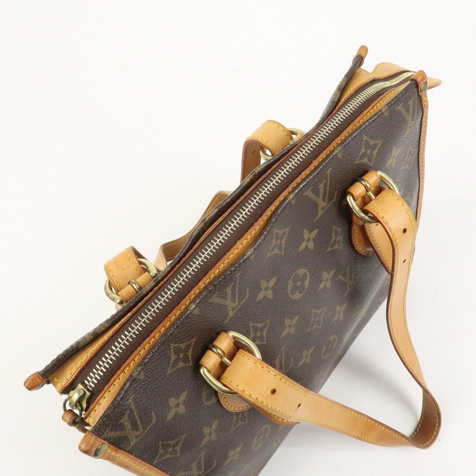 Louis Vuitton Monogram Popincourt Haut Shoulder Bag Brown M40007