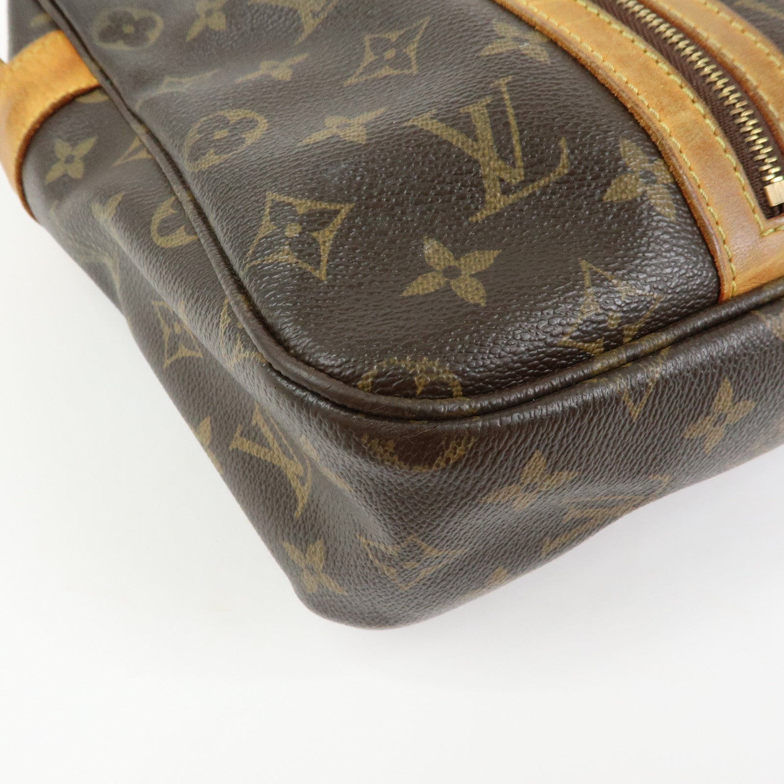 Louis Vuitton Monogram Sac Bosphore 2Way Business Bag Brown M40043