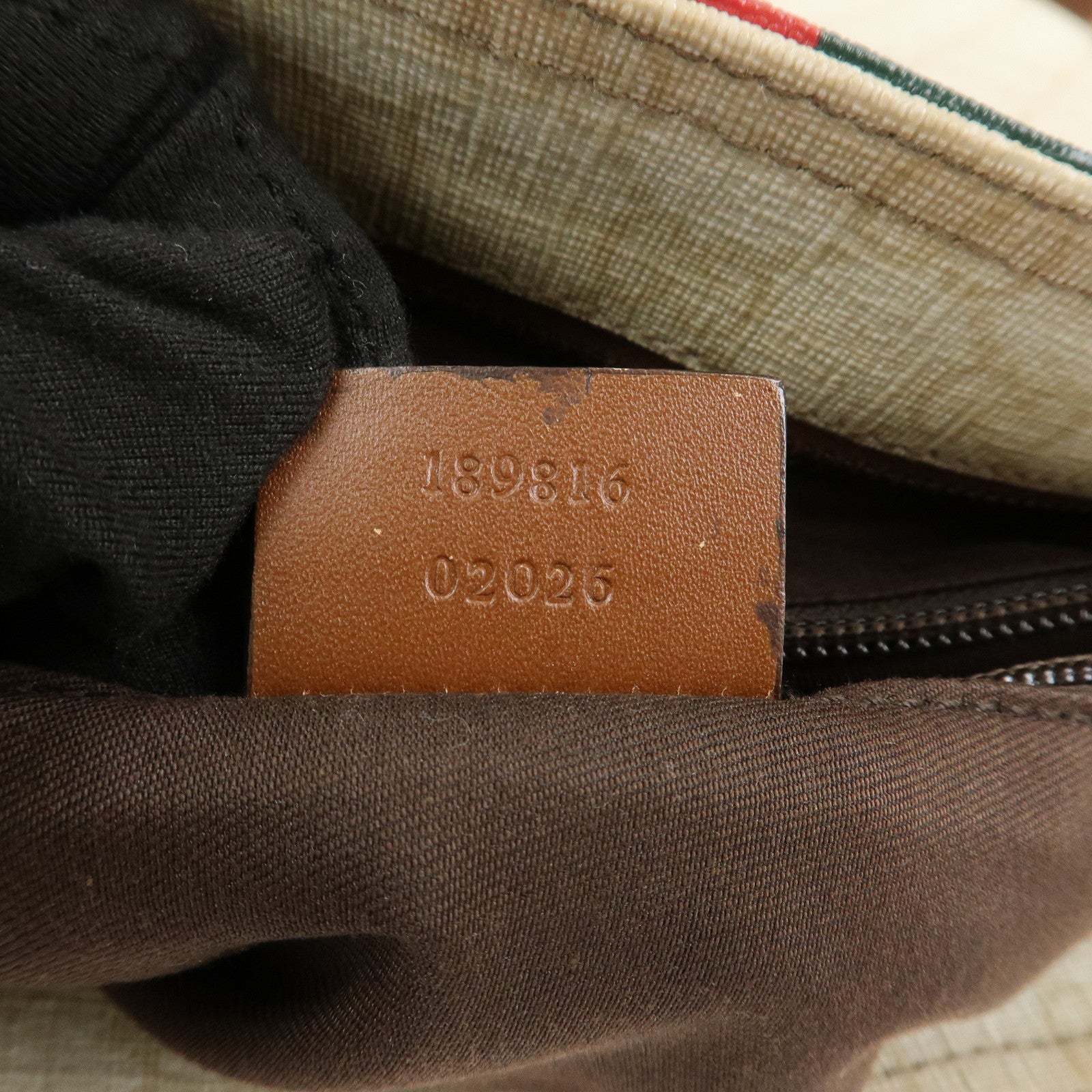 GUCCI Joy Line Sherry GG Marmont GG Supreme Shoulder Bag 189816