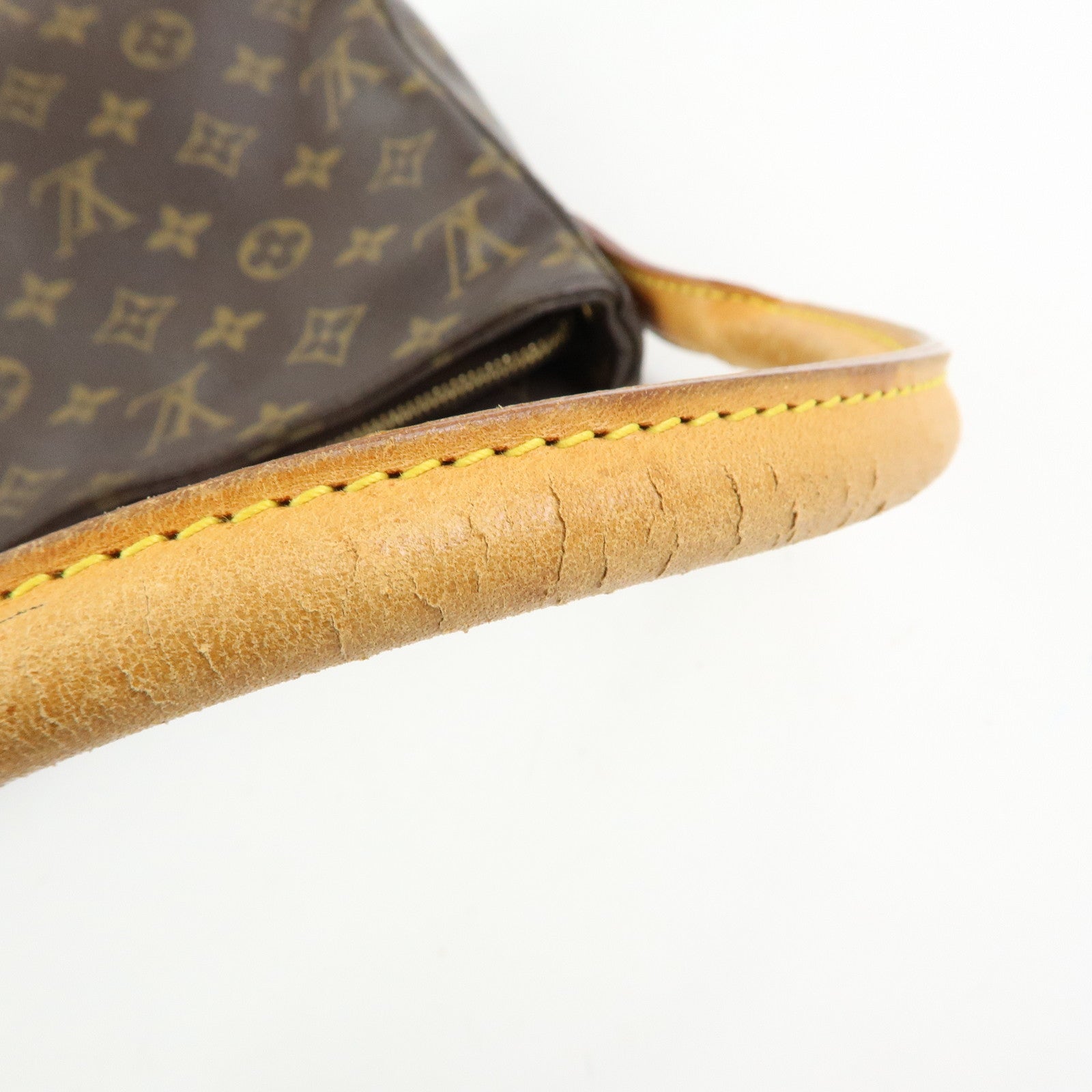 Louis Vuitton Monogram Looping GM Shoulder Bag Brown M51145
