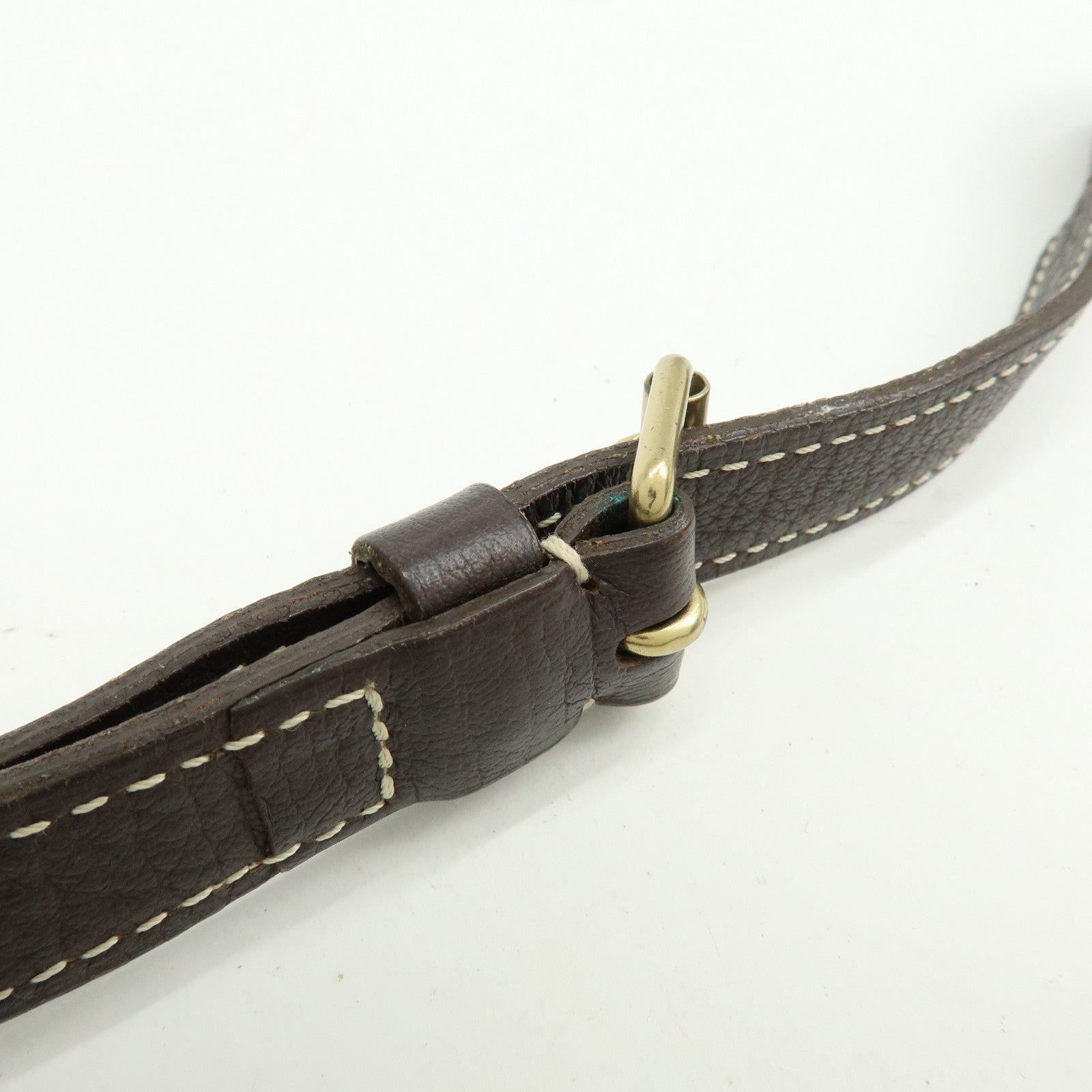 Louis Vuitton Monogram Mini Lin Saumur 30 Shoulder Bag Ebene M95227