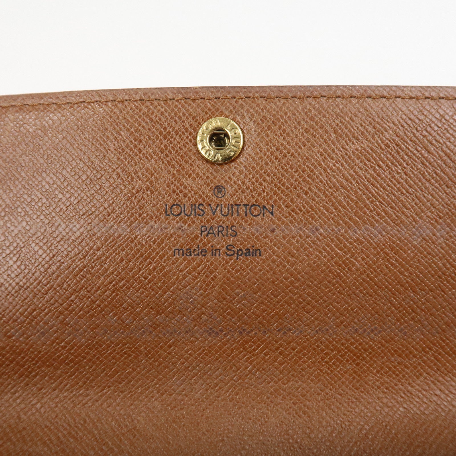 Louis Vuitton Monogram Pochette Porte Monnaie Credit Wallet M61725