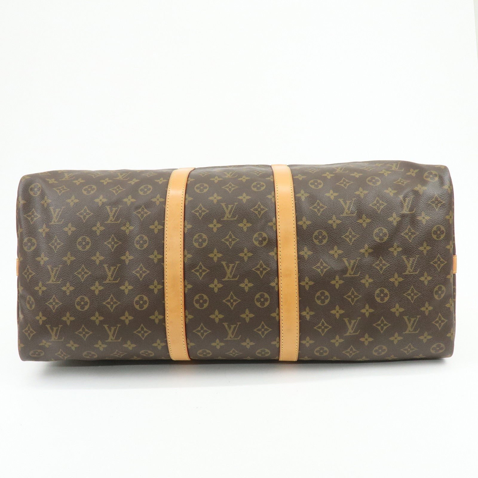 Louis Vuitton Monogram Keep All Bandouliere 60 Boston Bag M41412 Auth Used F/S