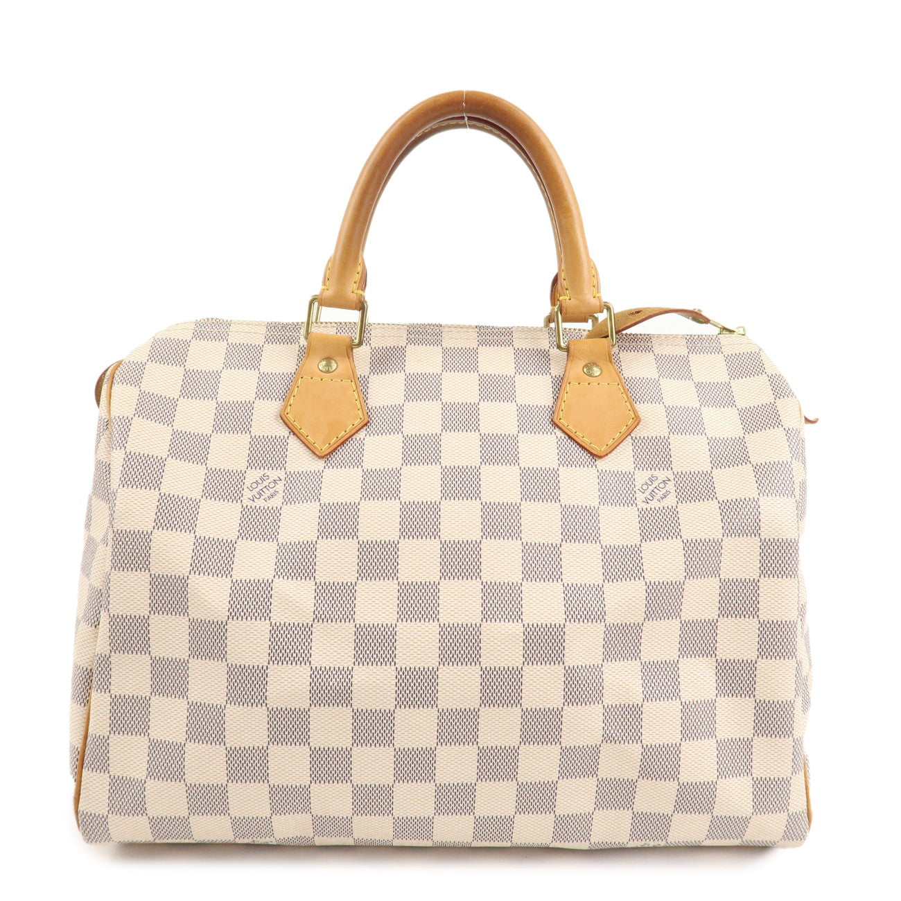 Louis Vuitton Damier Azur Speedy 30 Boston Bag Hand Bag N41533 Used