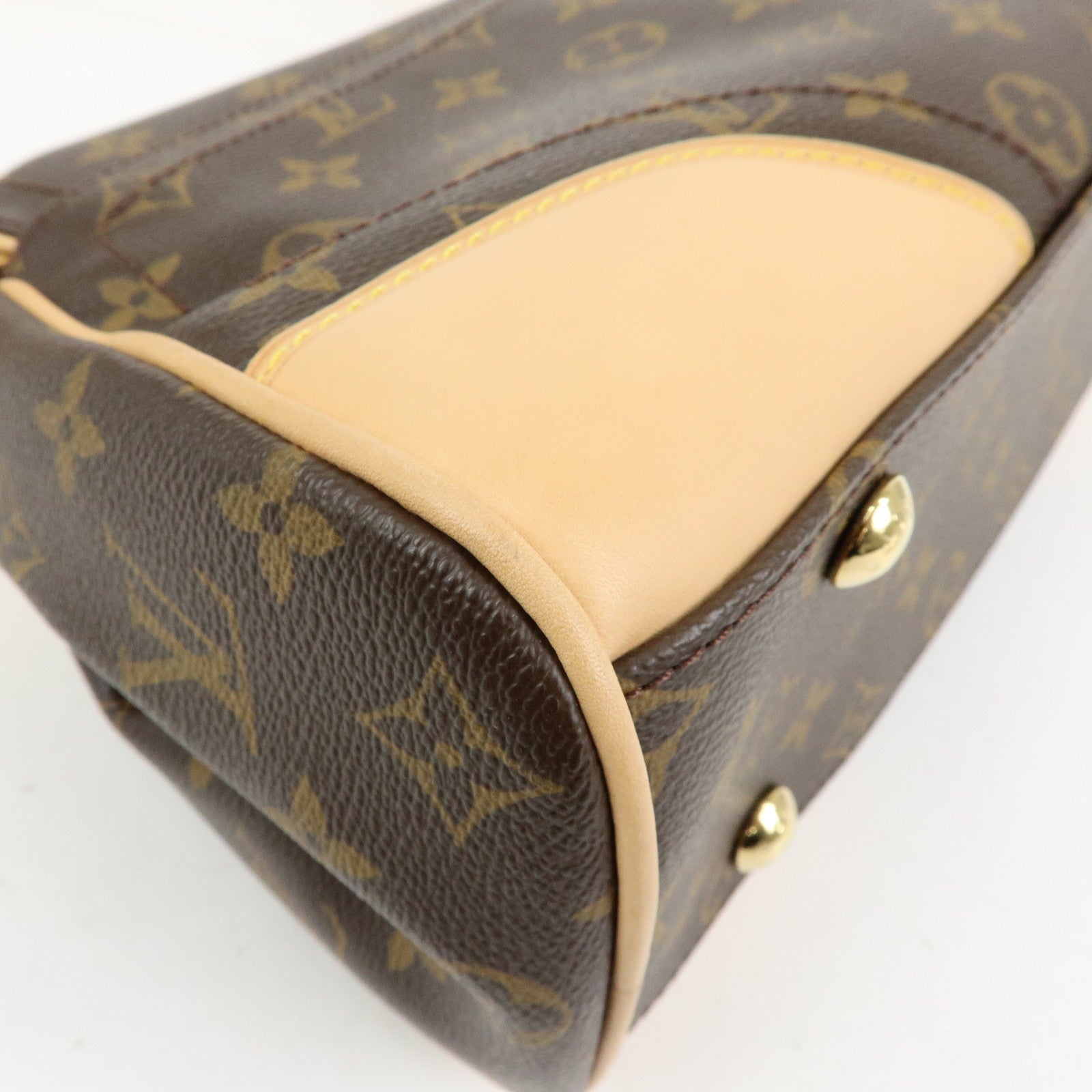 Louis Vuitton Monogram Beverly MM Shoulder Hand Bag Brown M40121