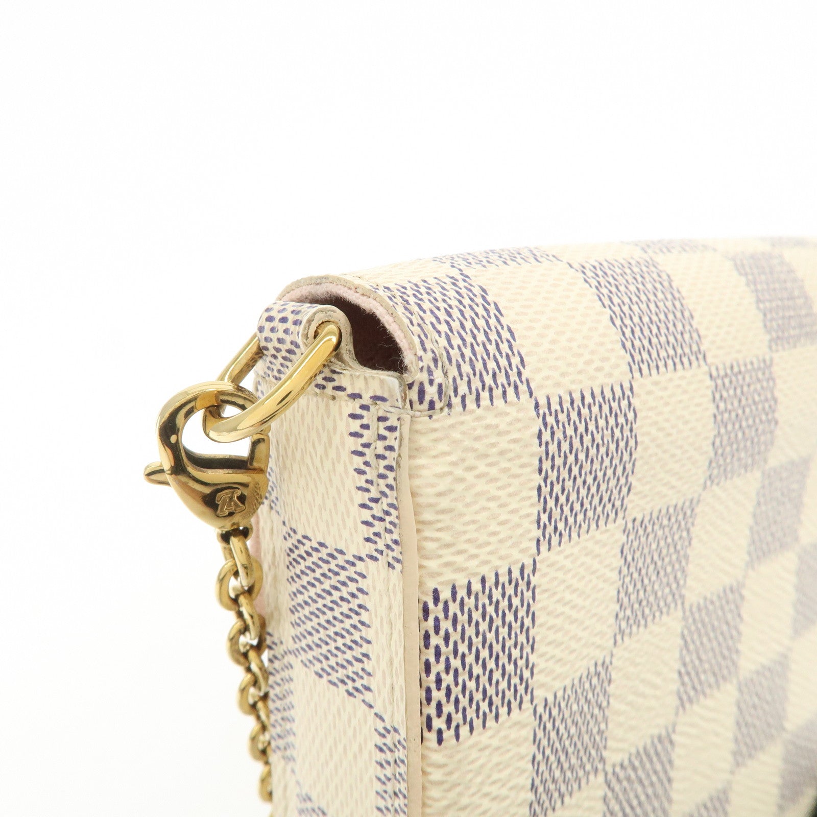 Louis Vuitton Damier Pochette Felicie Chain Shoulder Bag N63106
