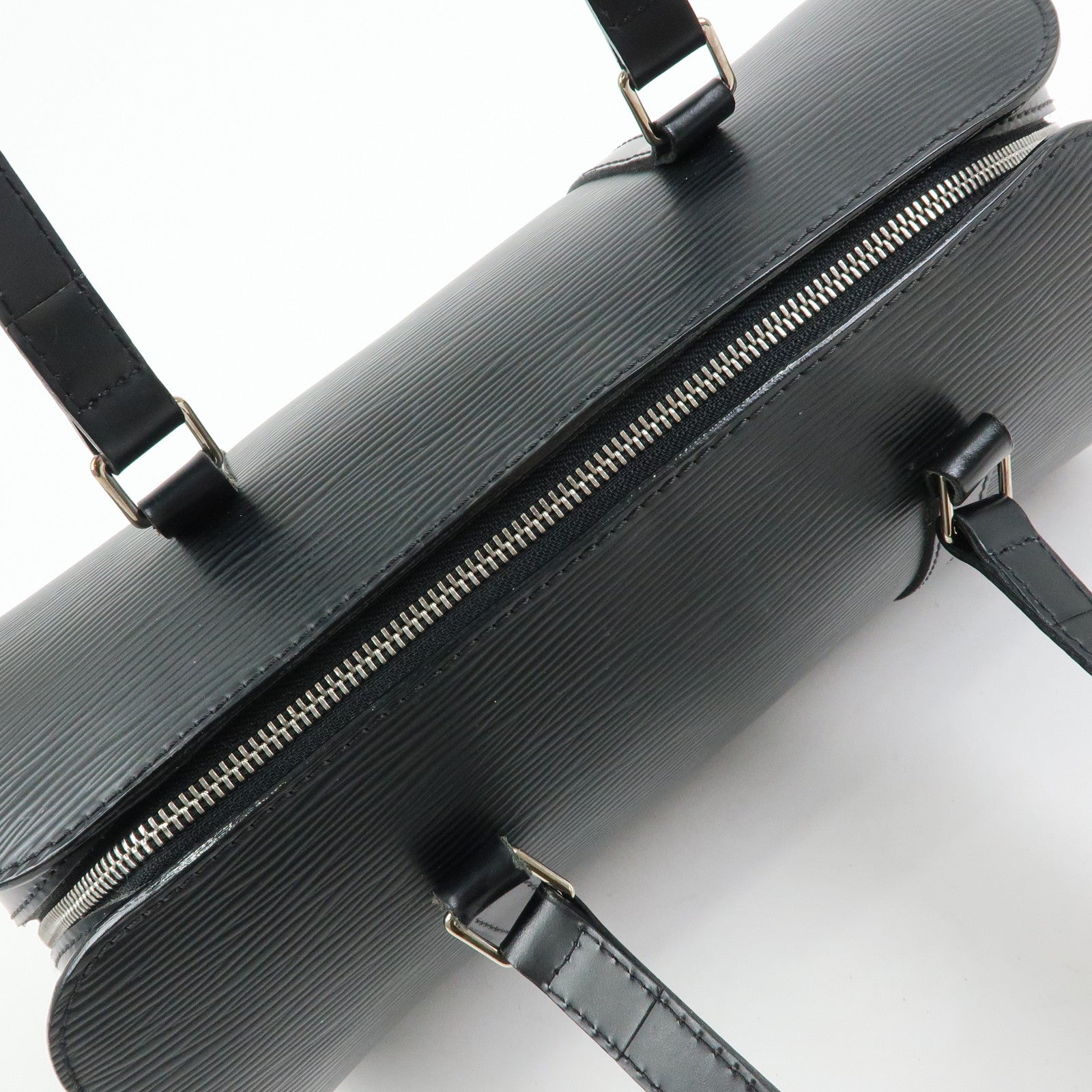 Louis Vuitton Epi Soufflot Shoulder Bag Hand Bag Noir M52222