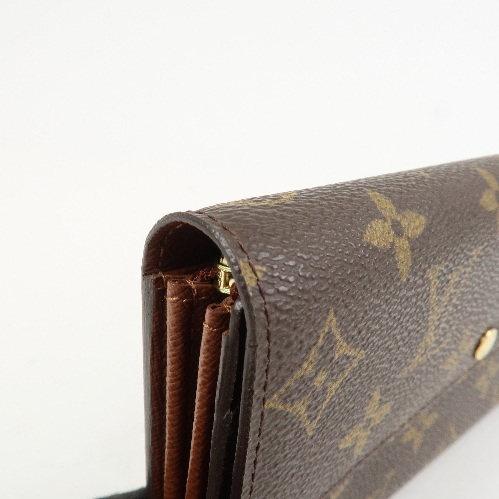 Louis Vuitton Monogram Porte Monnaie Credit Long Wallet M61726
