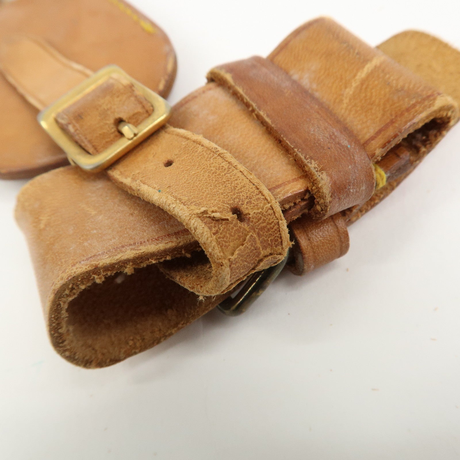 Louis Vuitton Set Of 20 Leather Name Tag & Poignet