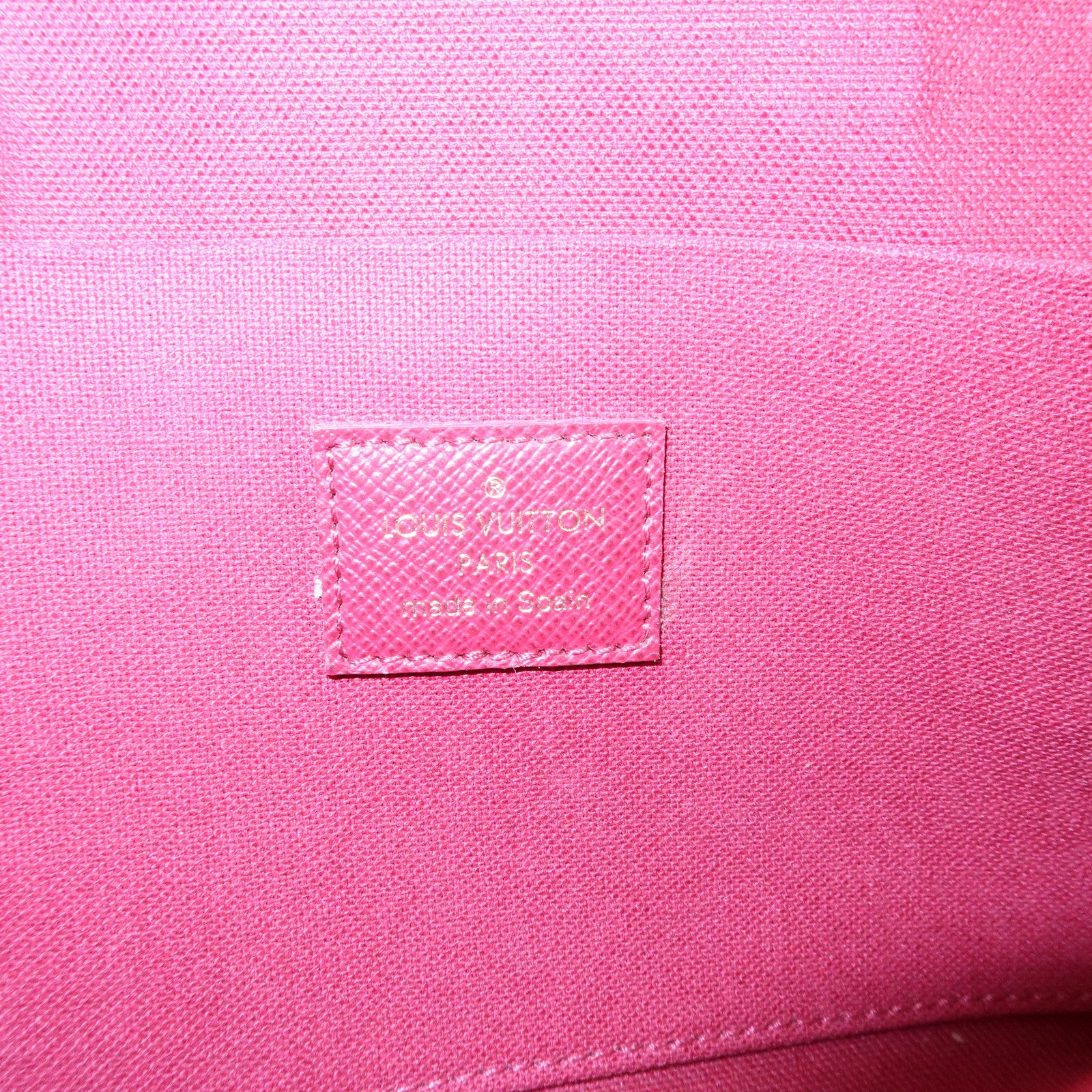Louis Vuitton Monogram Pochette Felicie Shoulder Bag Brown M61276