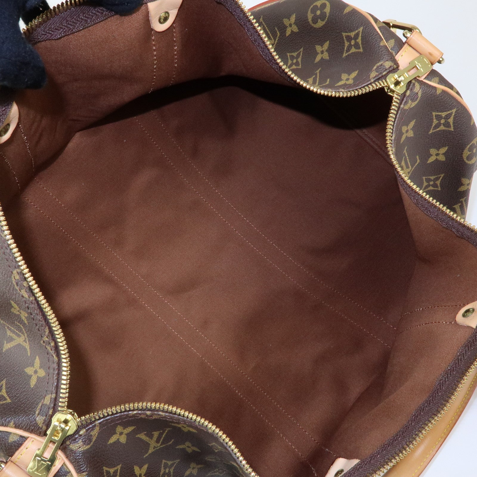 Louis Vuitton Monogram Keep All Bandouliere 50 Boston Bag M41416