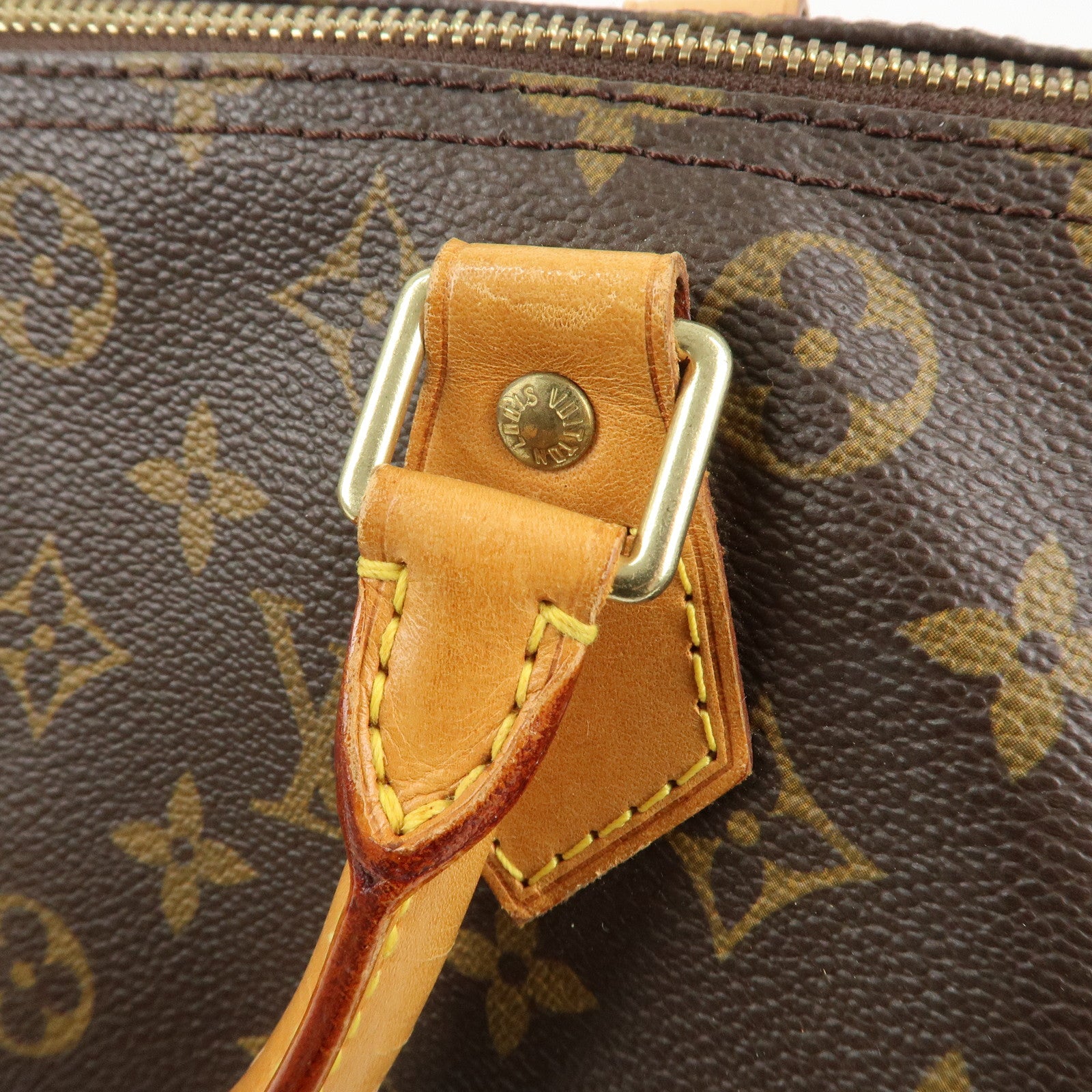 Louis Vuitton Monogram Speedy 30 Hand Bag Boston Bag M41526 Used