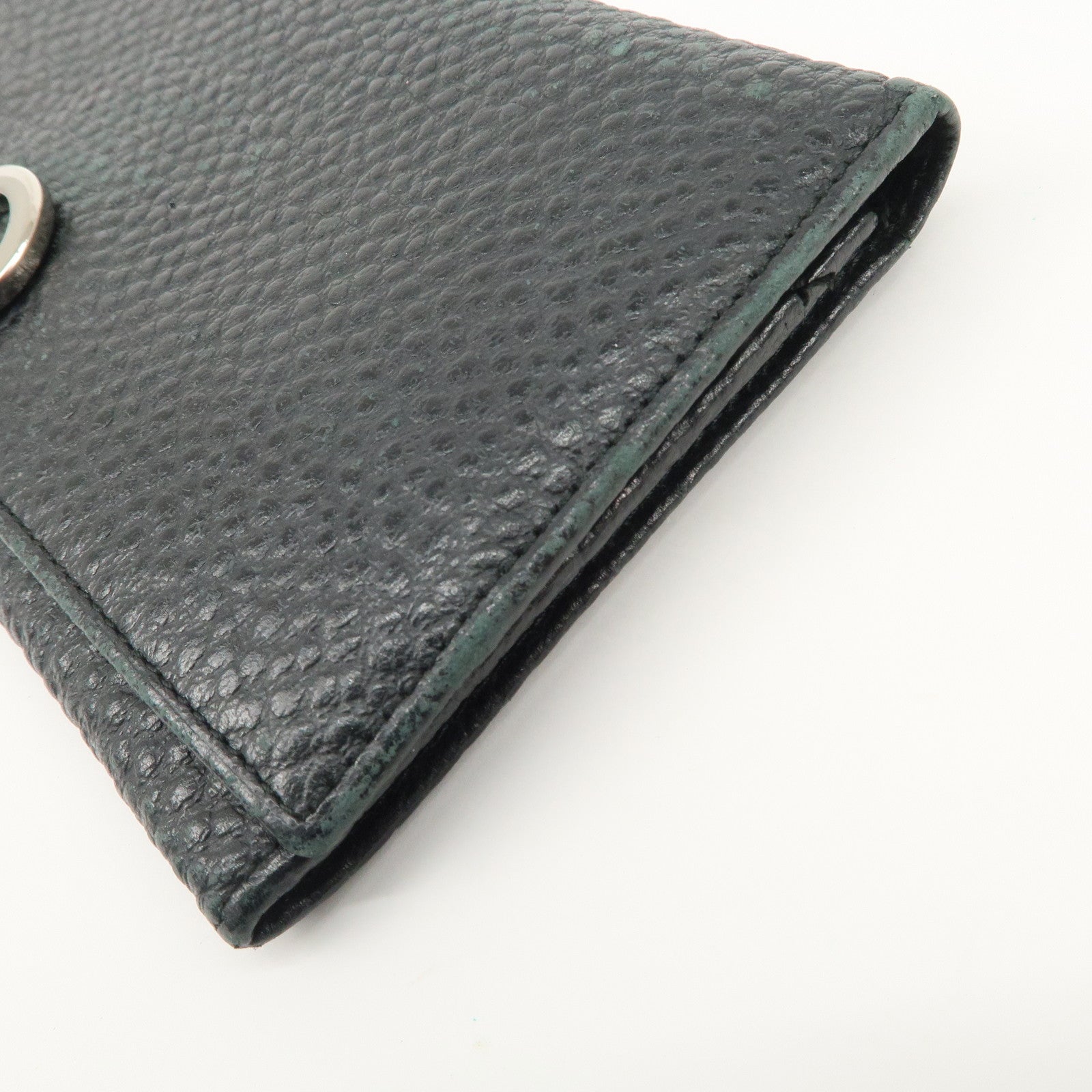 Ferragamo Set of 3 Leather Wallet Red Black Beige Used