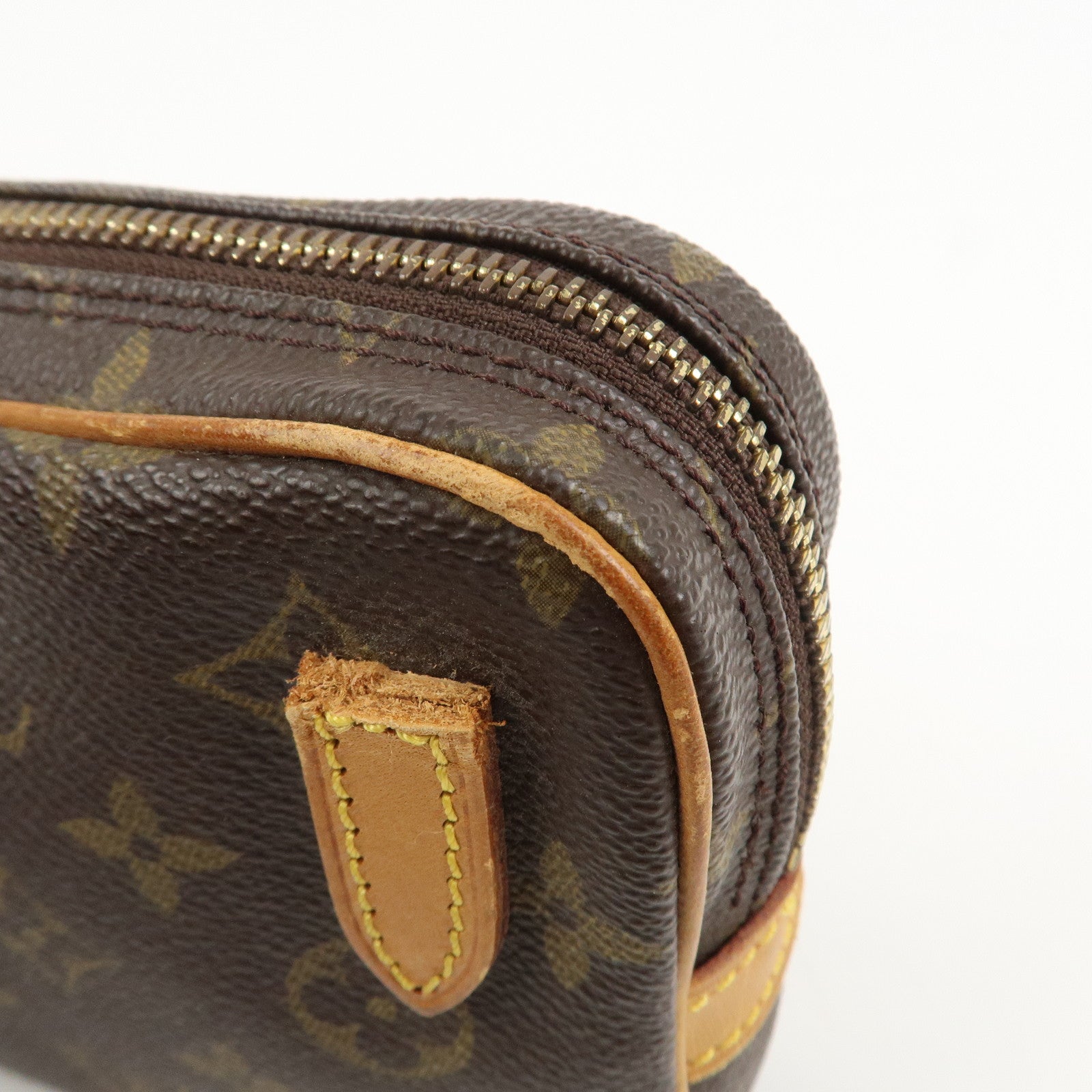 Louis Vuitton Monogram Pochette Marly Bandouliere Bag Brown M51828
