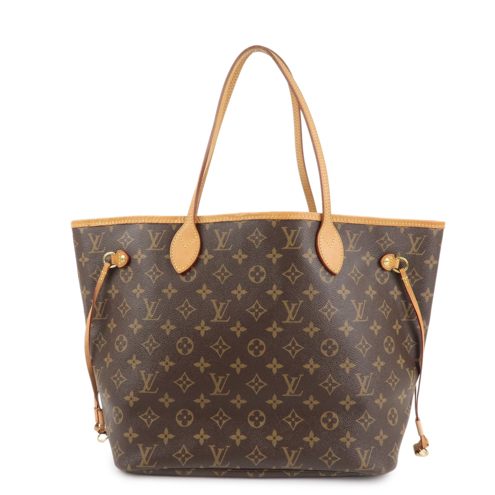 Louis Vuitton Monogram Neverfull MM Tote Bag Pivoine M41178 Used