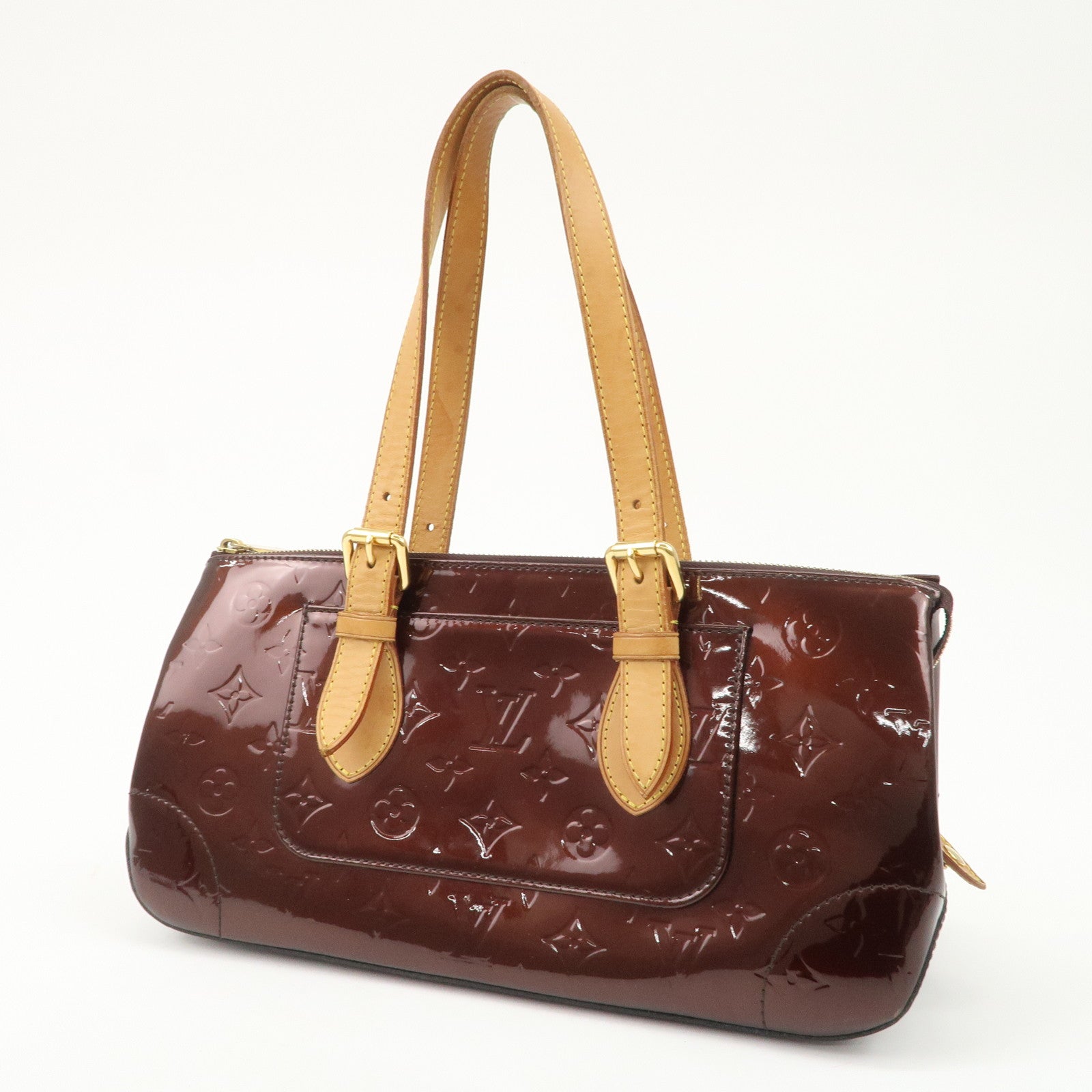 Louis Vuitton Monogram Vernis Rosewood Avenue Hand Bag M93510