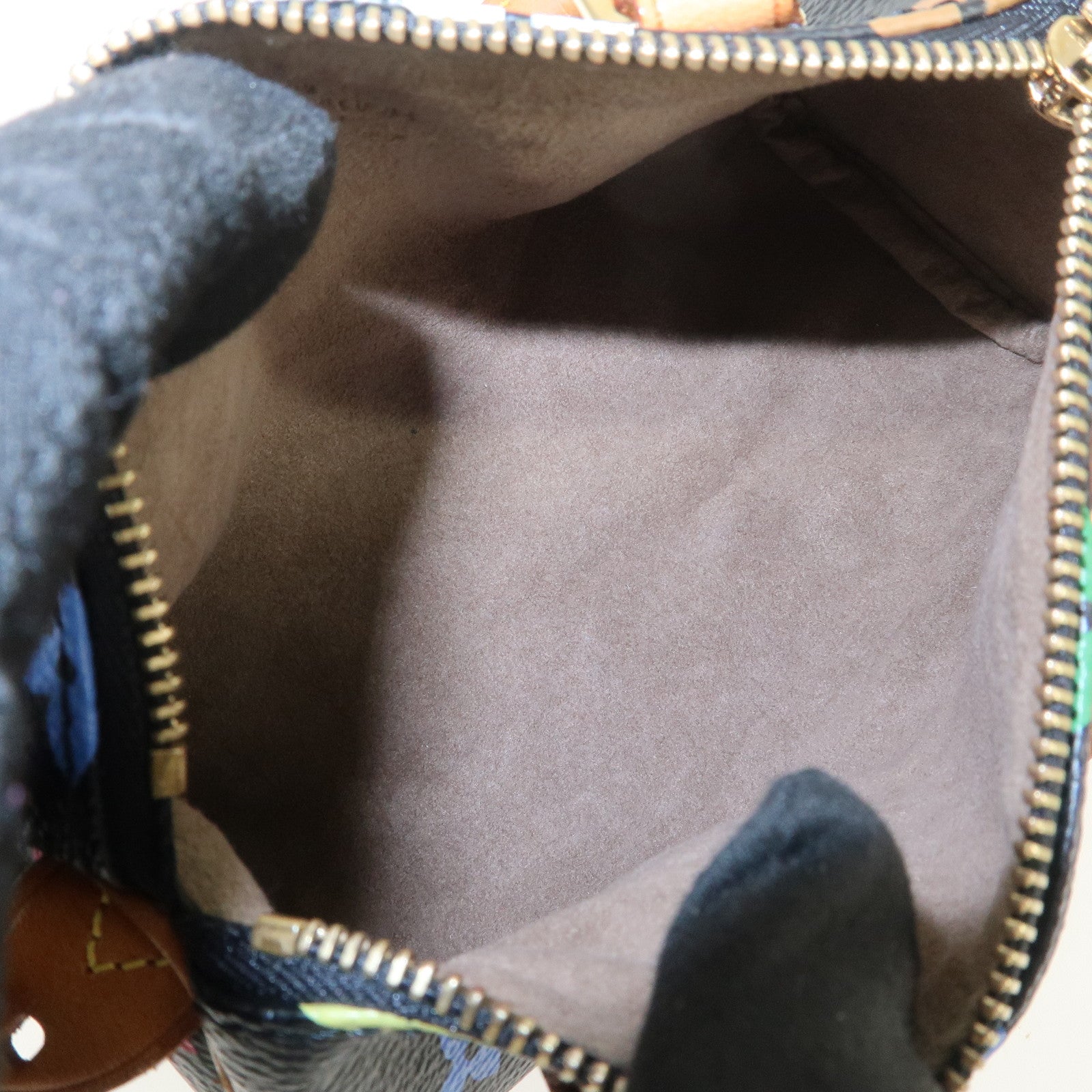 Louis Vuitton Monogram Multicolor Mini Speedy Mini Bag Noir M92644