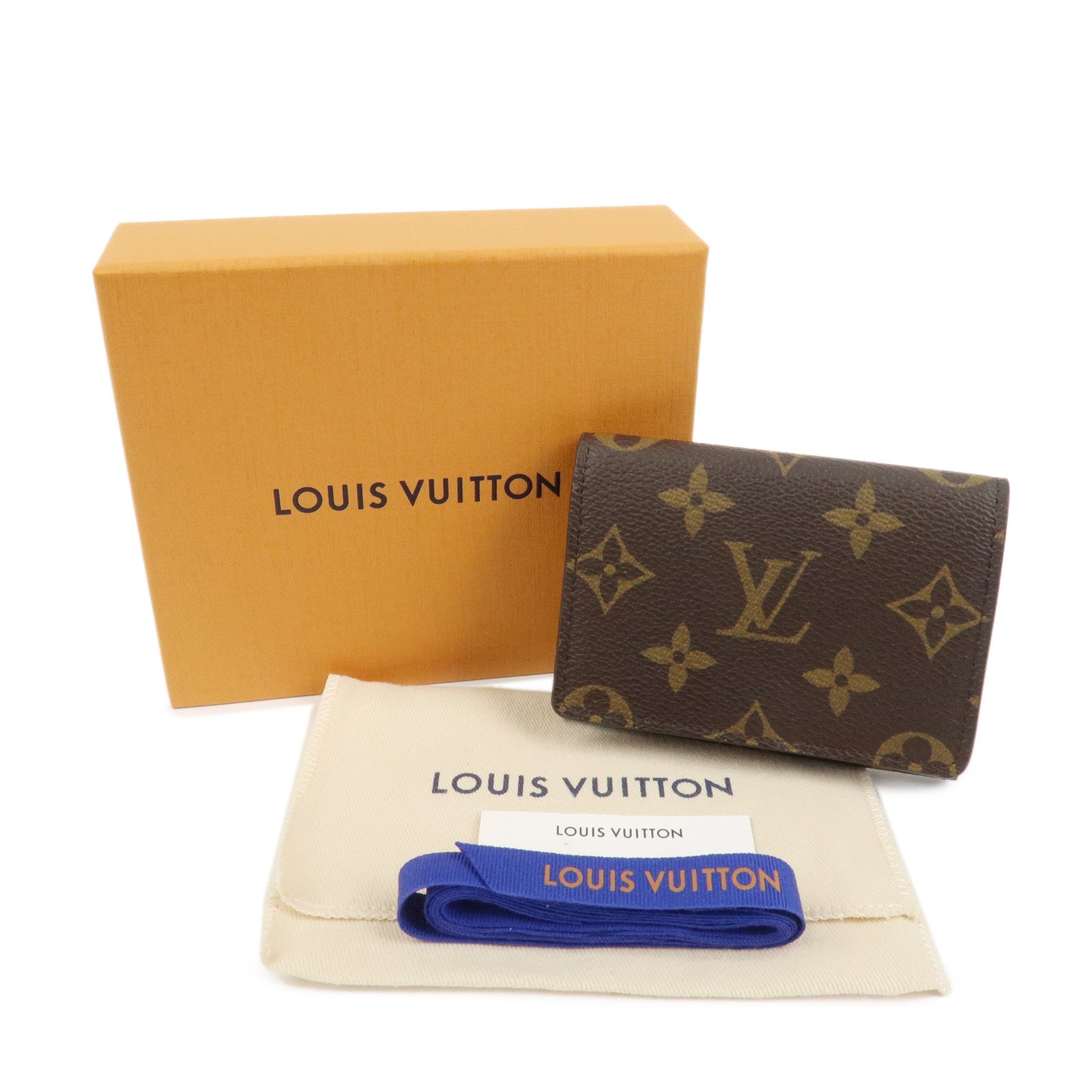 Louis Vuitton Monogram Envelope Carte de Visite Card Case M63801