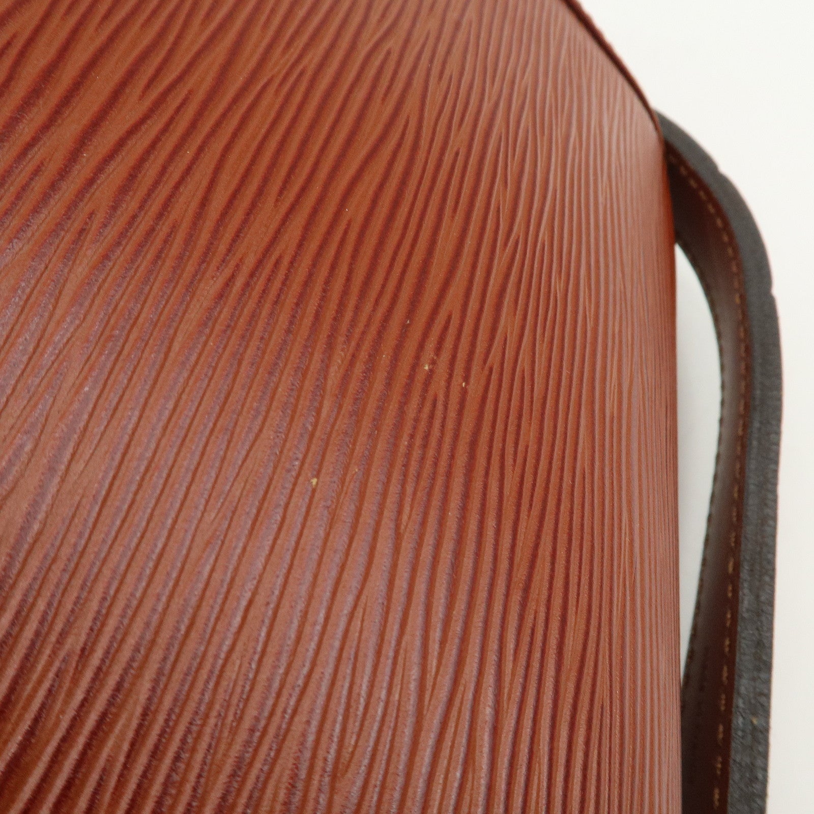 Louis Vuitton Epi Petit Noe Shoulder Bag Kenya Brown M44103