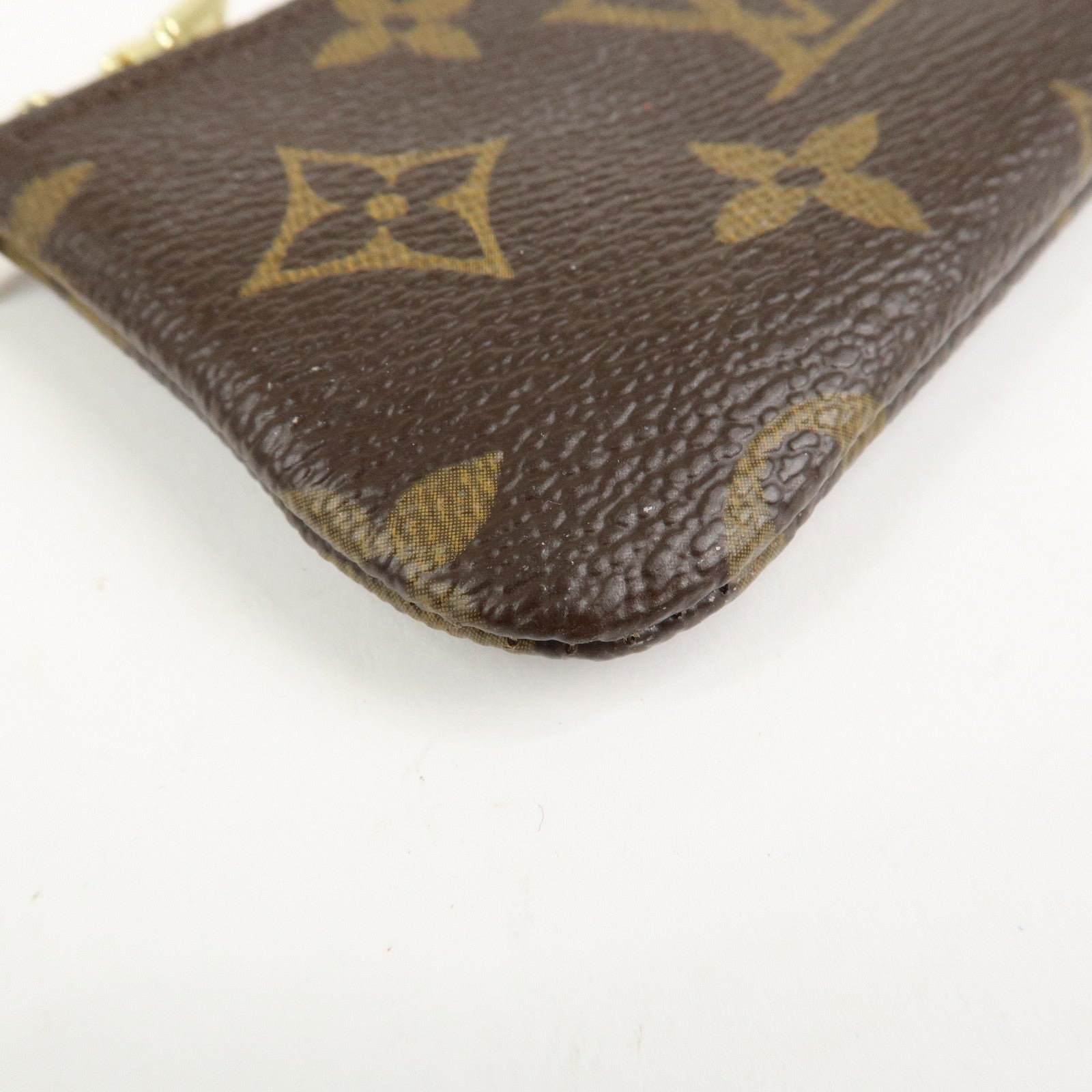 Louis Vuitton Monogram Pochette Cles Coin Case Key Case M62650