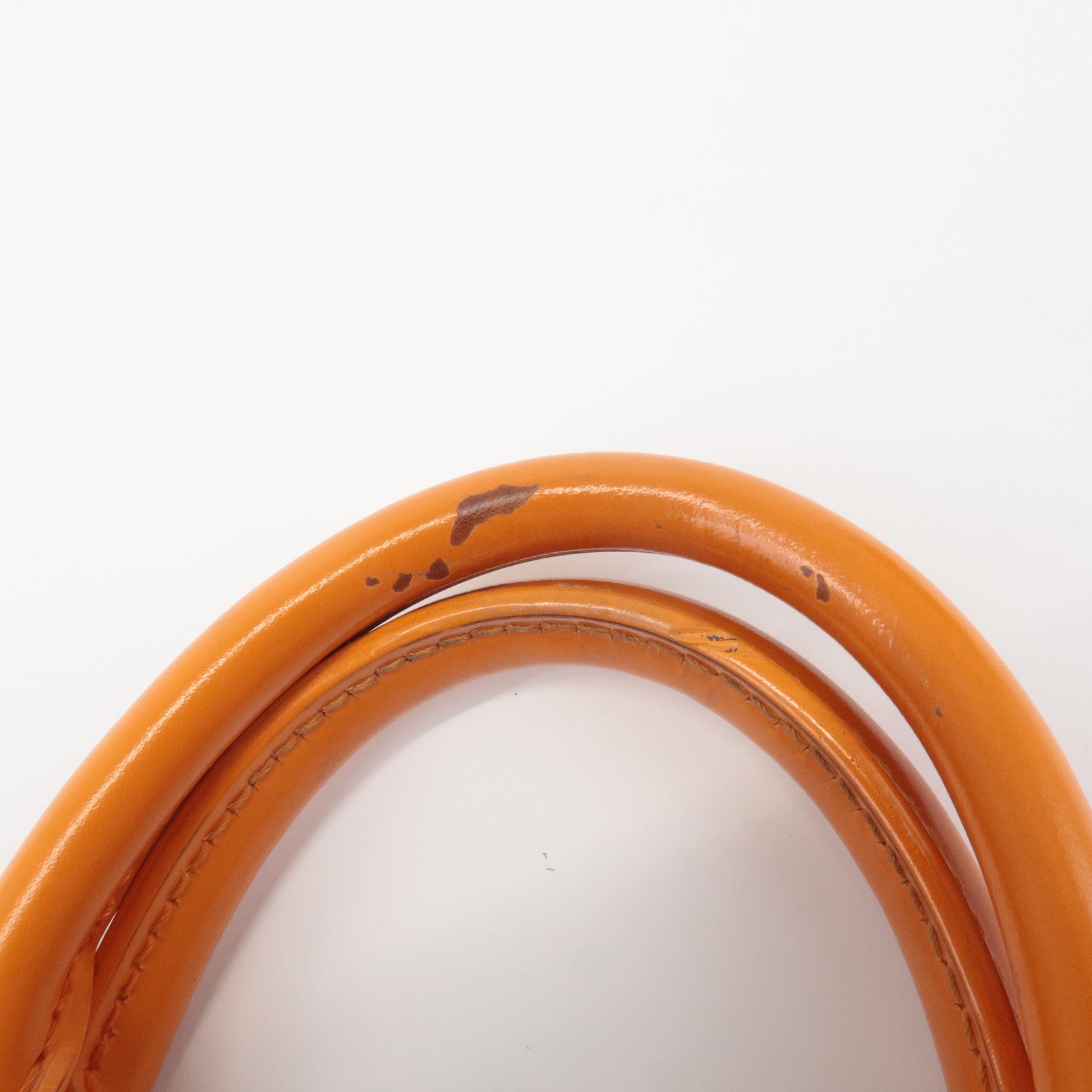 Louis Vuitton Epi Alma PM Hand Bag Pimont Orange M40623 Used