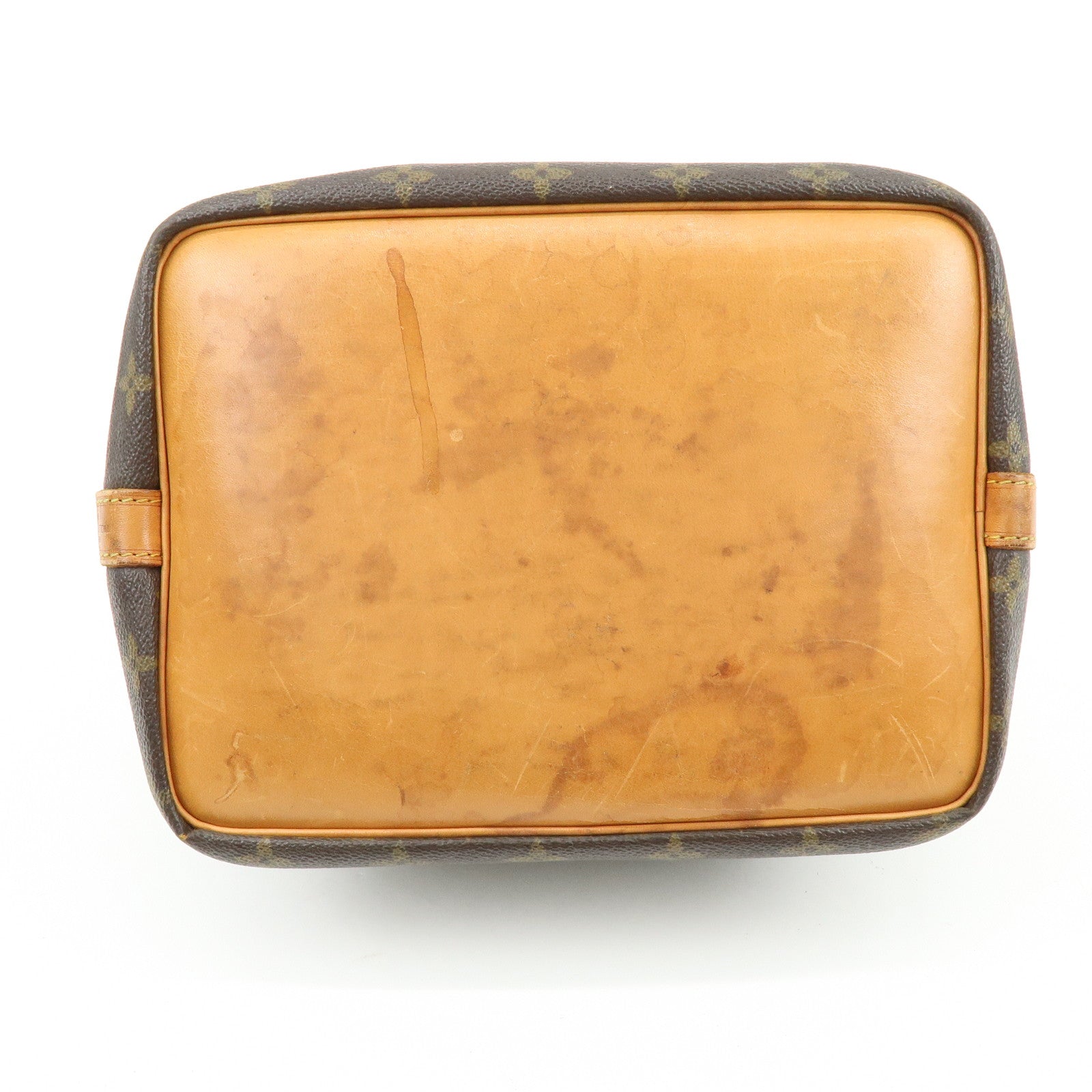 Louis Vuitton Monogram Petit Noe Shoulder Bag Brown M42226