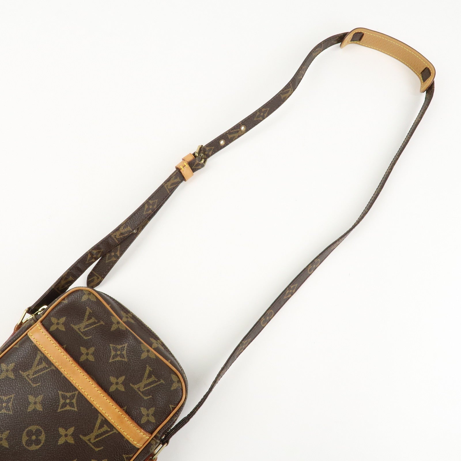 Louis Vuitton Monogram Danube Shoulder Bag Crossbody Bag M45266 Used