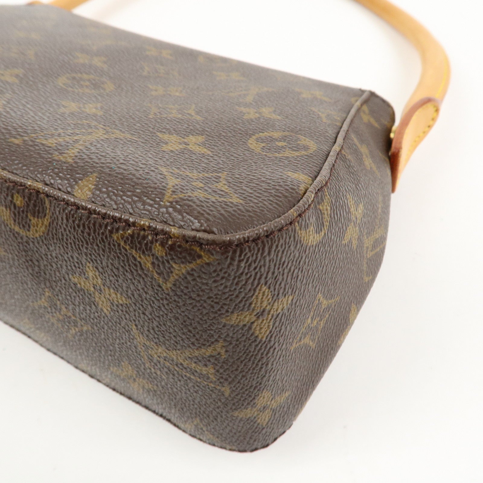 Louis Vuitton Monogram Mini Looping Shoulder Bag Brown M51147
